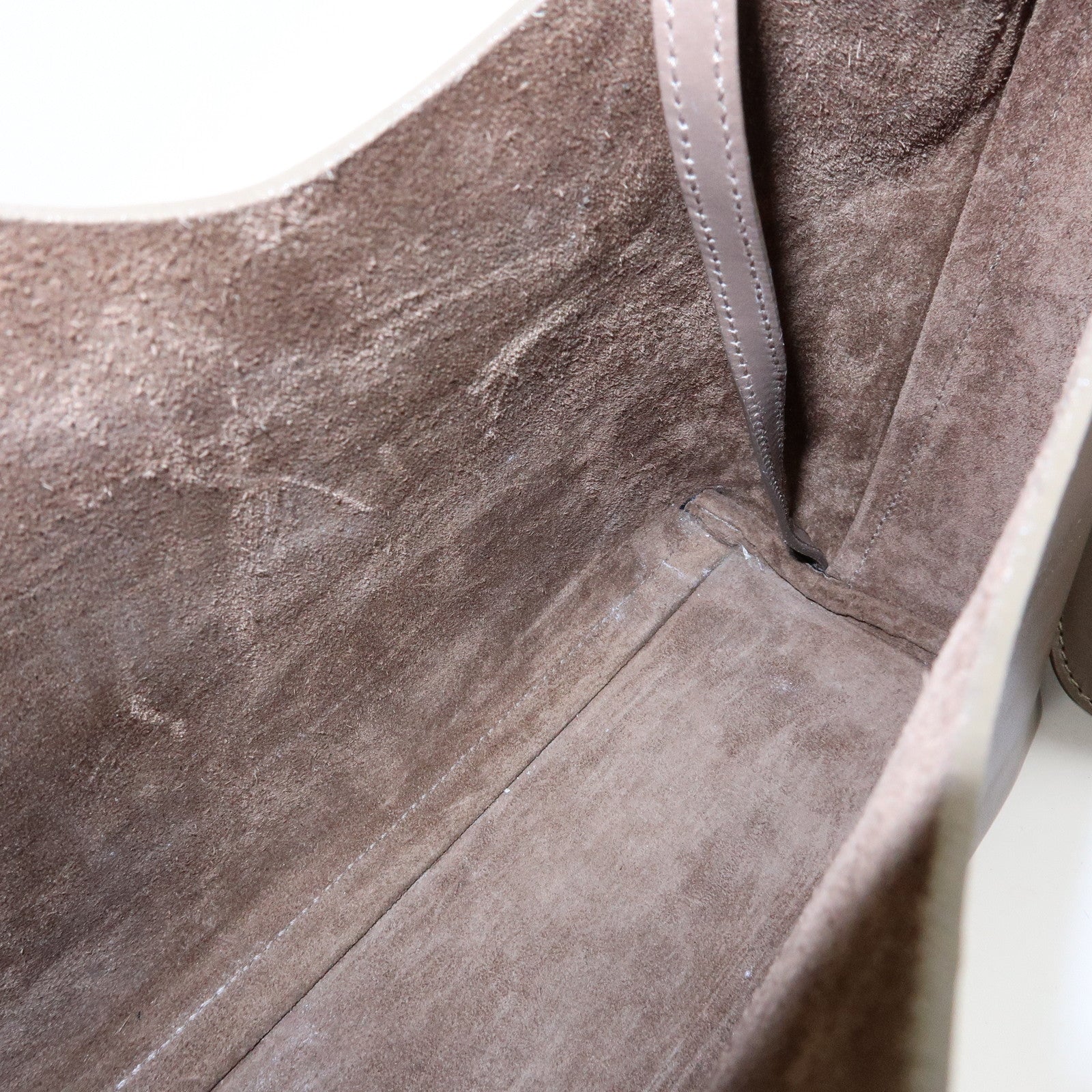 GUCCI Bamboo Leather Shoulder Bag Hand Bag Brown 001・2058・1883・0