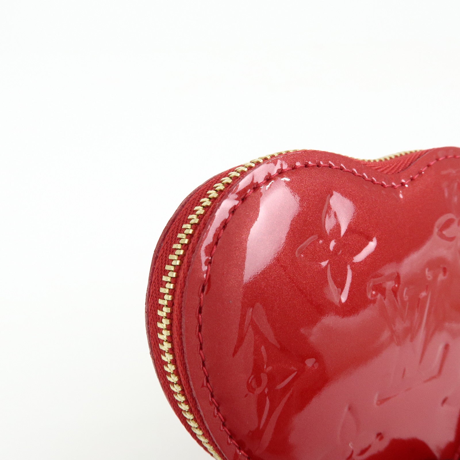 Louis Vuitton Monogram Vernis Porte Monnaie Coeur Coin Case M93562