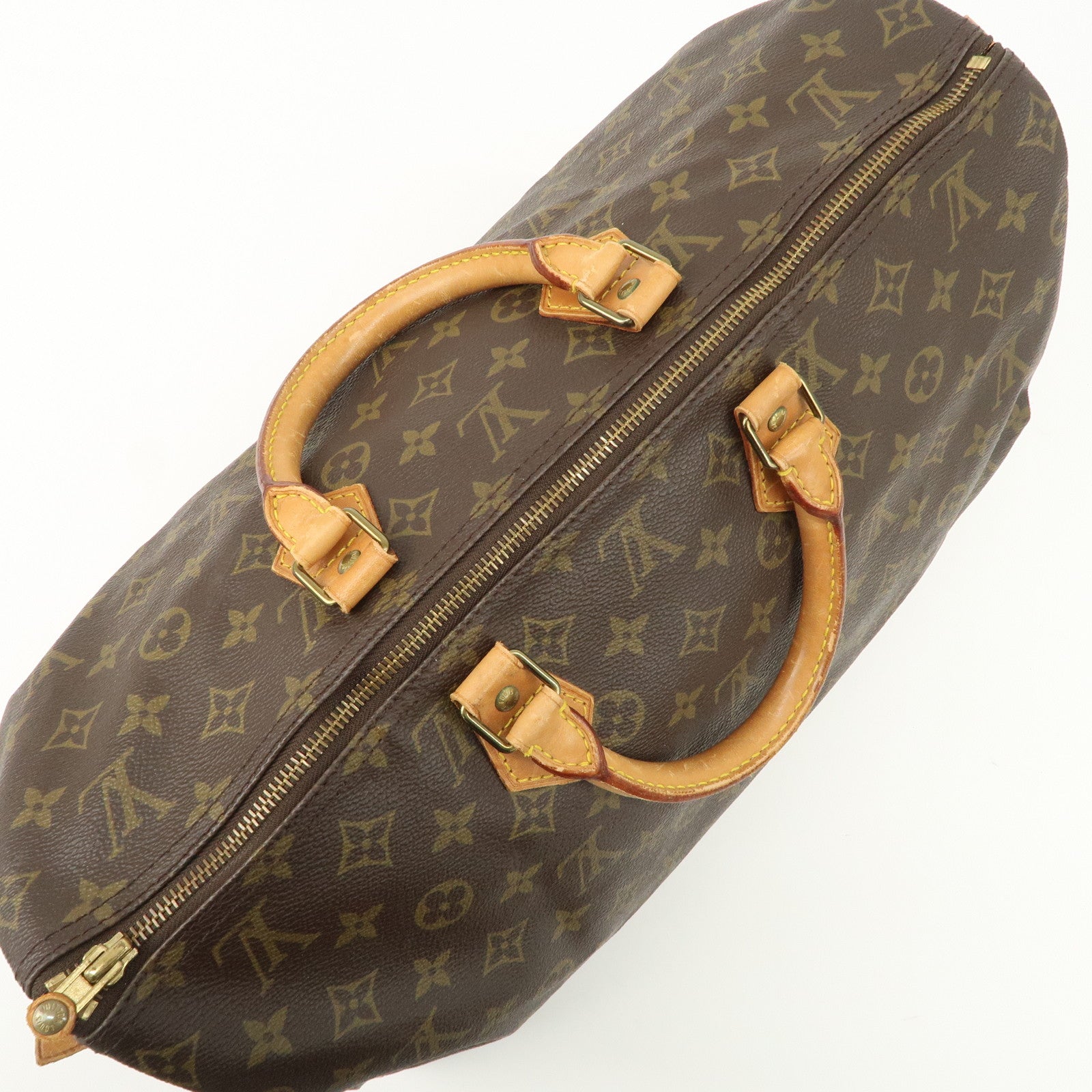 Louis Vuitton Monogram Speedy 40 Hand Bag Boston Bag M41522 Used