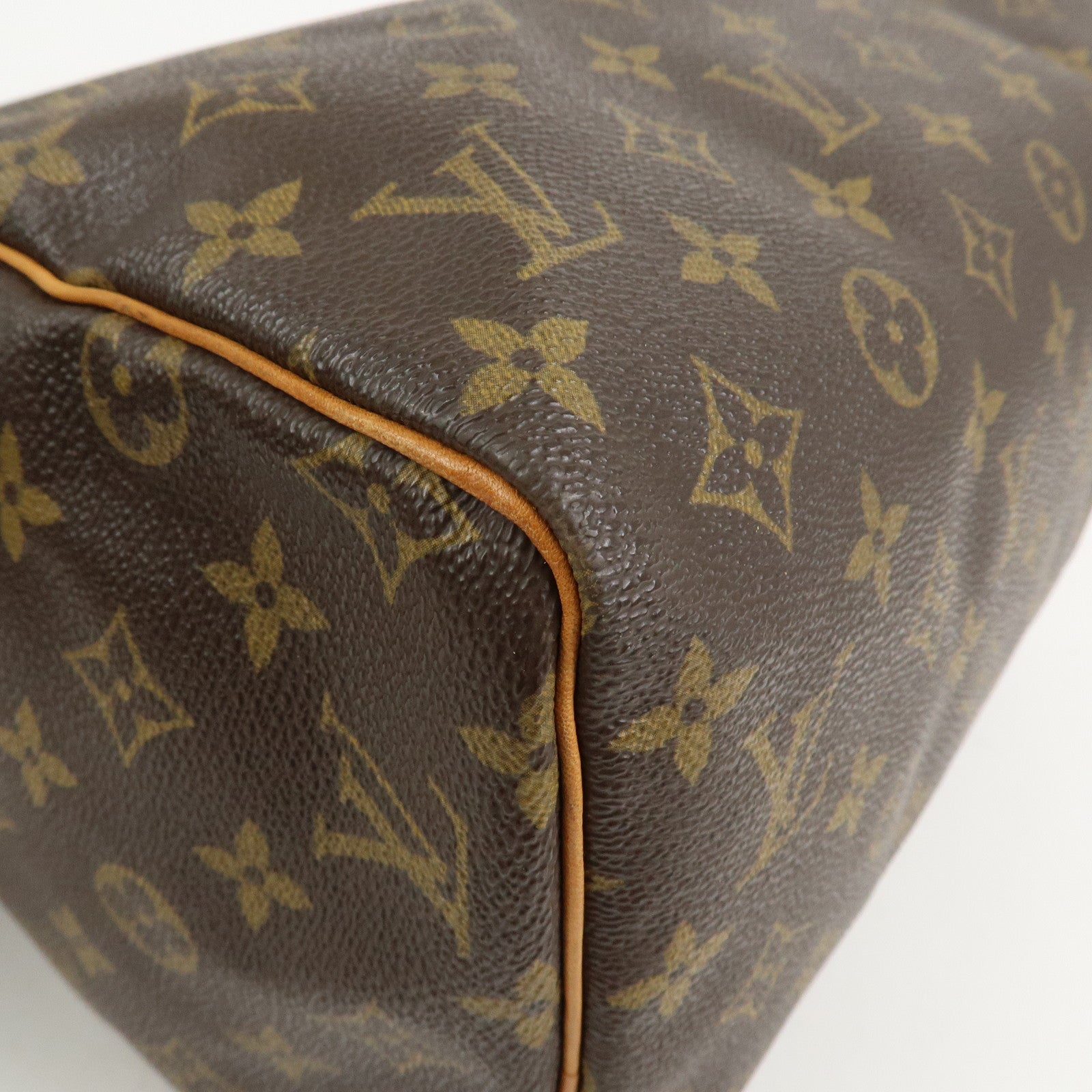 Louis Vuitton Monogram Speedy 30 Boston Bag Hand Bag Brown M41526