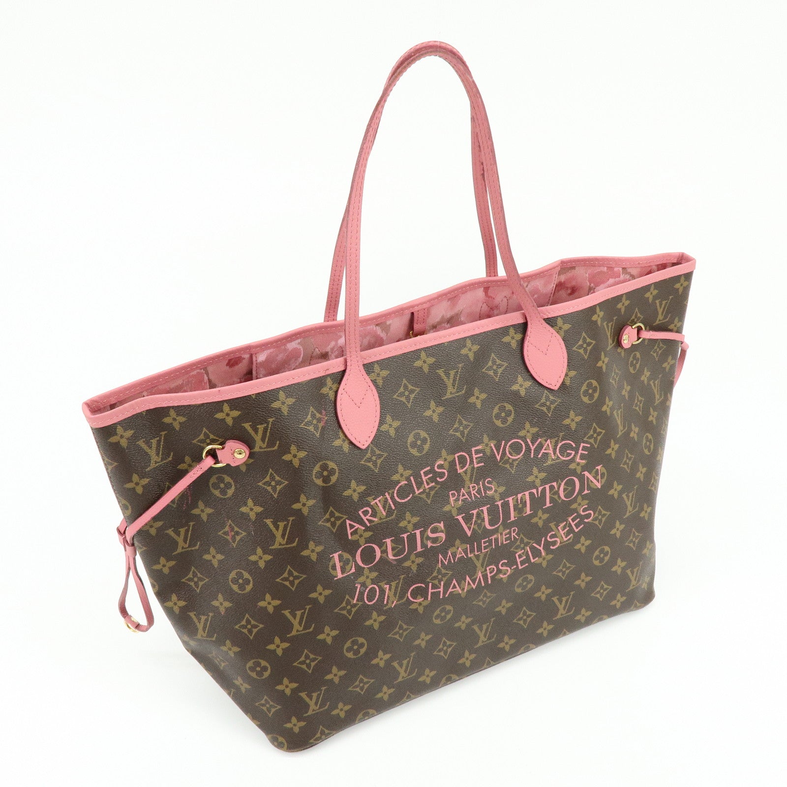 Louis Vuitton Monogram Ikat Flower Neverfull GM Tote Bag M40877