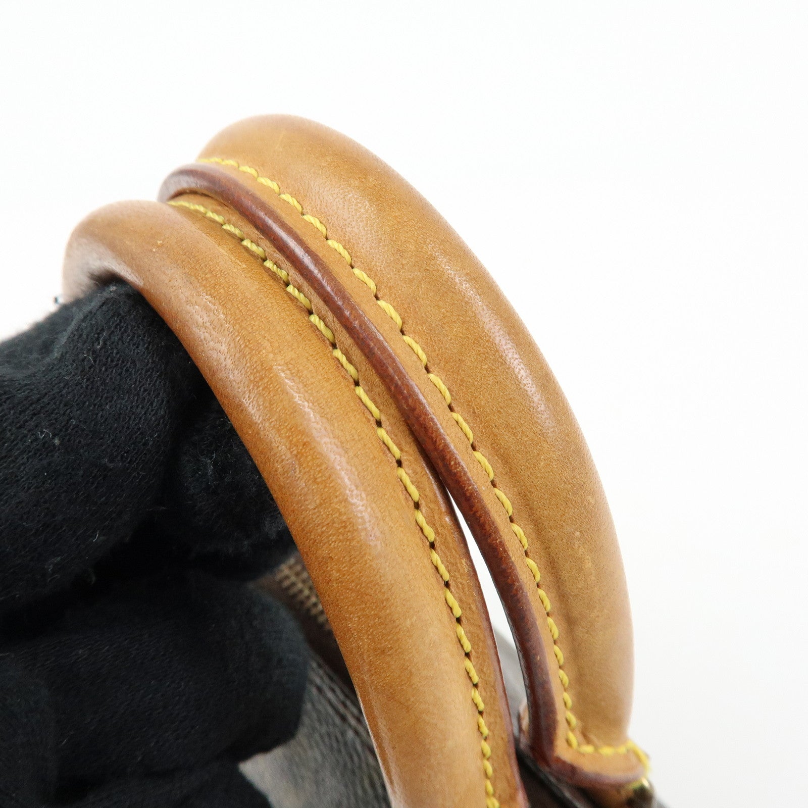 Louis Vuitton Monogram Mini Speedy Hand Bag Brown M41534