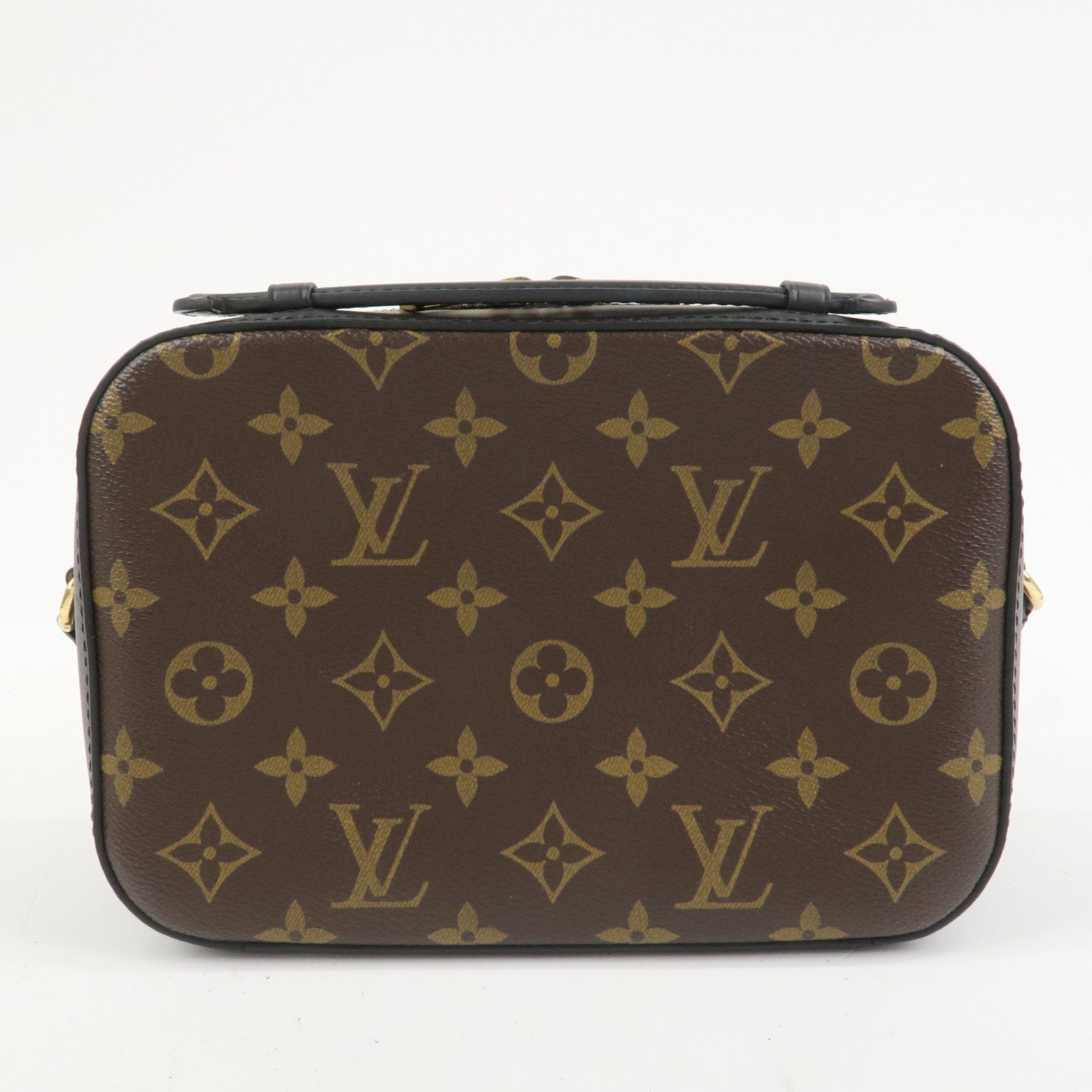 Louis Vuitton Monogram Santonge Shoulder Bag Brown M43555