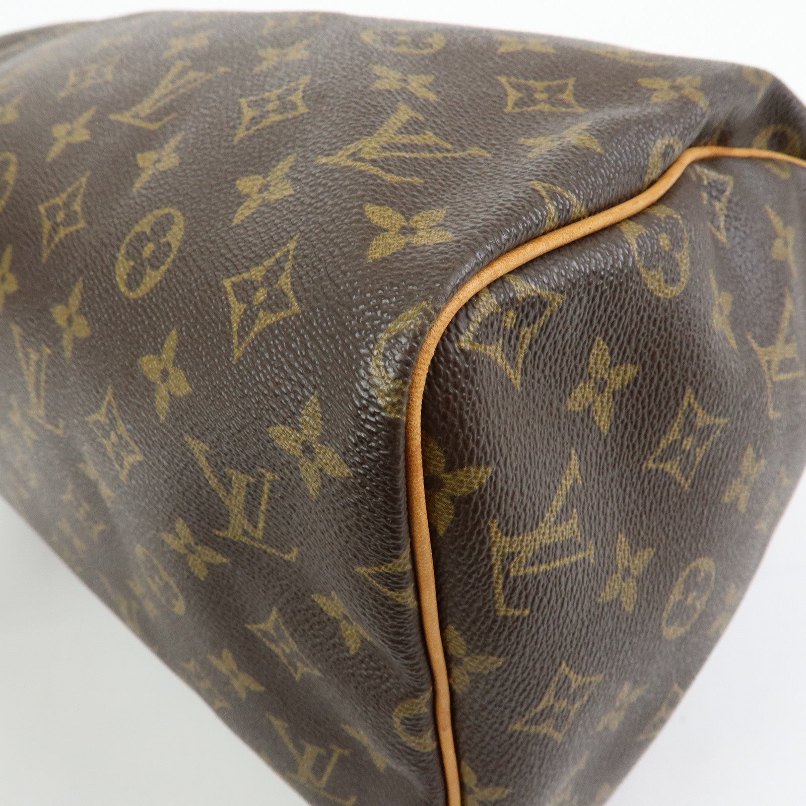Louis Vuitton Monogram Speedy 30 Boston Bag Hand Bag Brown M41526