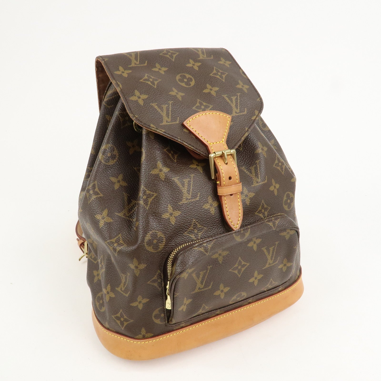 Louis Vuitton Monogram Montsouris MM Backpack Brown M51136