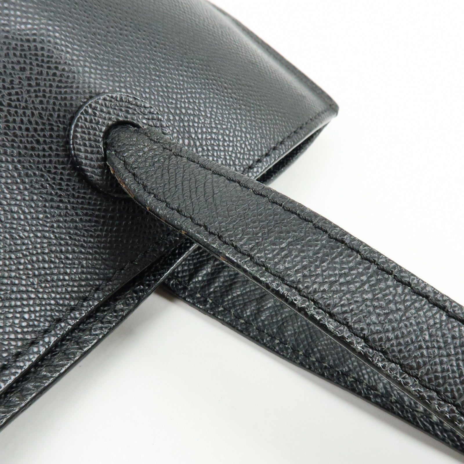 CHANEL Calf Skin Tote Bag Shoulder Bag Black