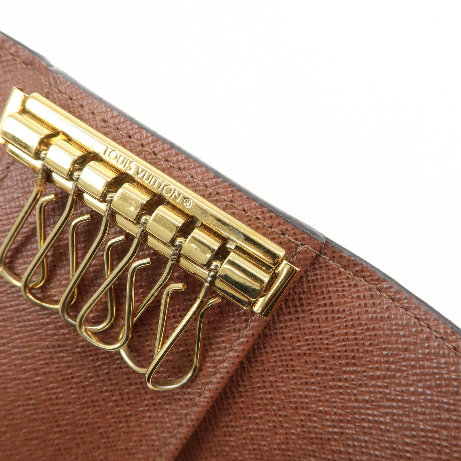 Louis Vuitton Monogram Multicles 6 Key Case Key Holder Brown M62630