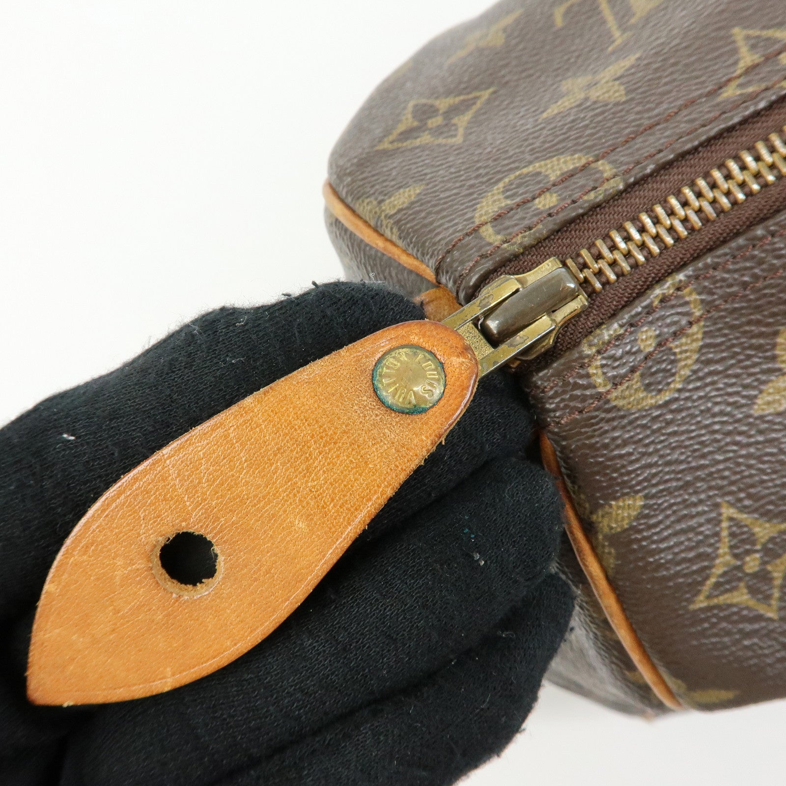 Louis Vuitton Monogram Speedy 35 Boston Bag Hand Bag M41524
