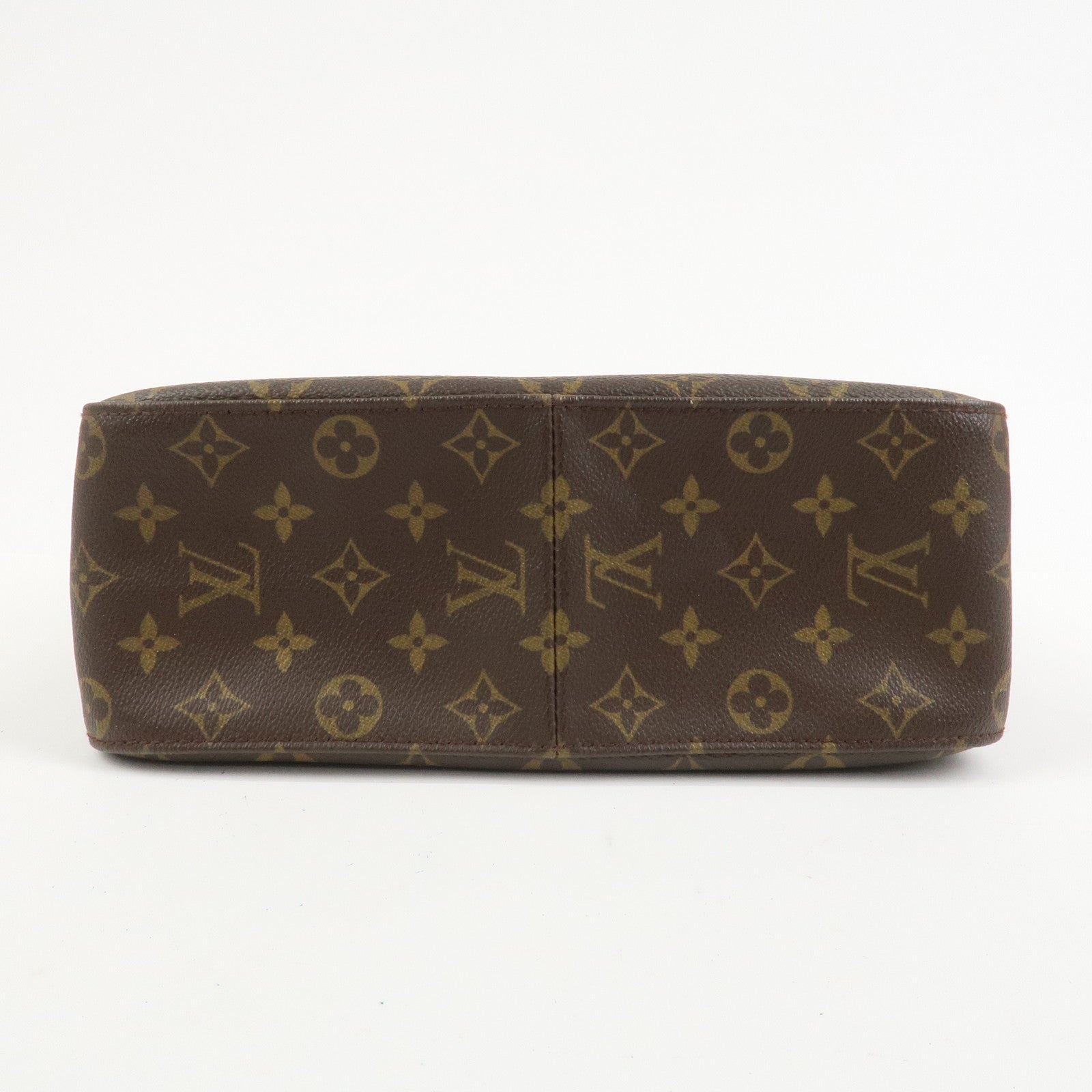 Louis Vuitton Monogram Looping GM Shoulder Bag Brown M51145