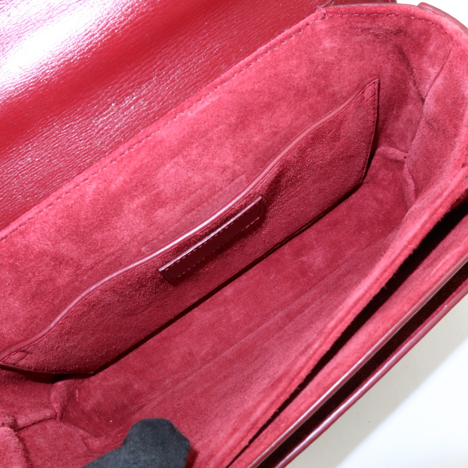 SAINT LAURENT PARIS Bellechasse Leather 2Way Bag Hand Bag 482051