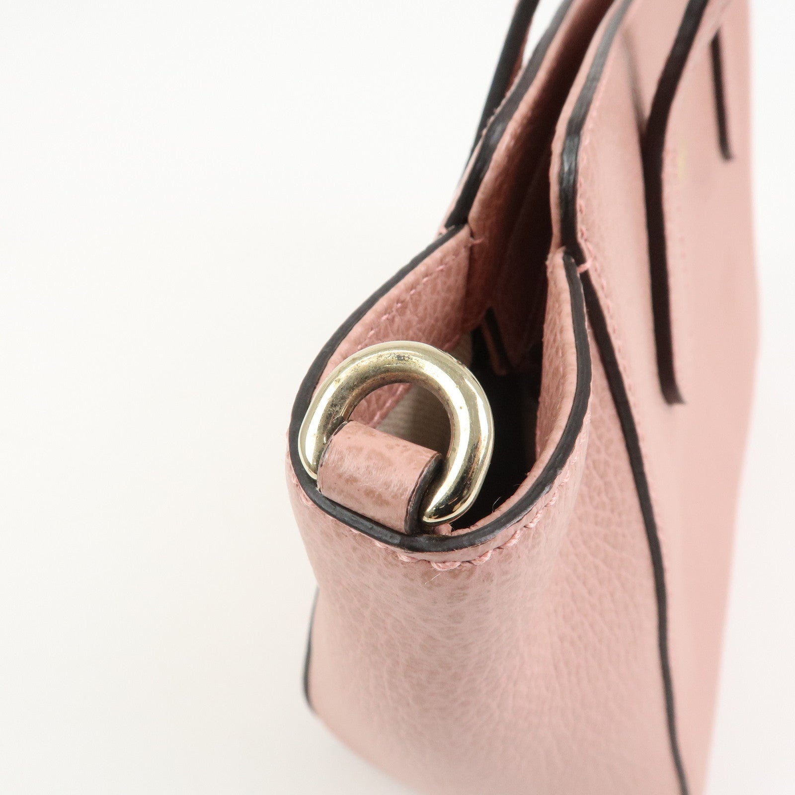 GUCCI Swing Mini GG Marmont 2Way Hand Bag Shoulder Bag Pink 368827