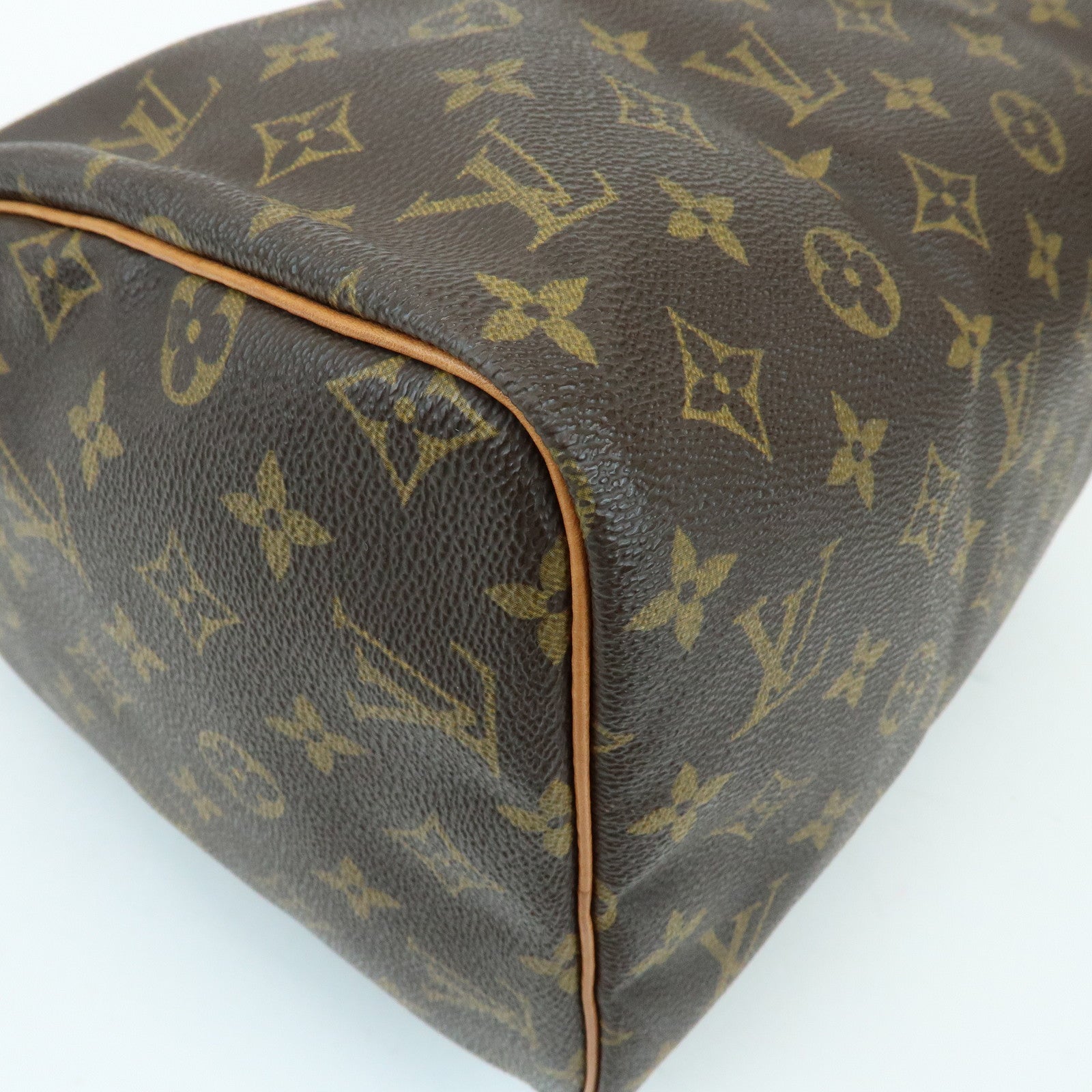 Louis Vuitton Monogram Speedy 30 Boston Bag Hand Bag Brown M41526