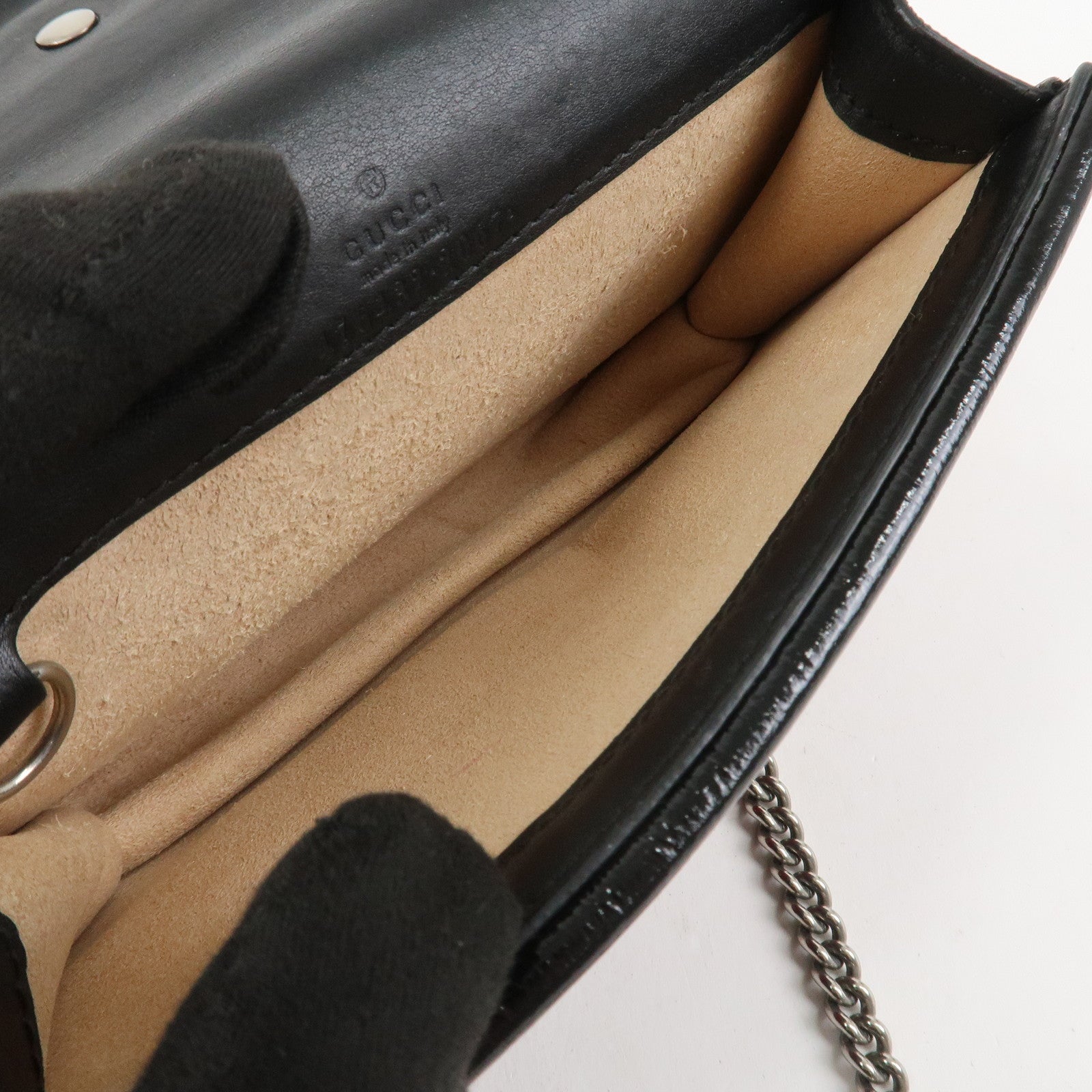 GUCCI Dionysus Super Mini Bag Leather Chain Shoulder Bag 476432