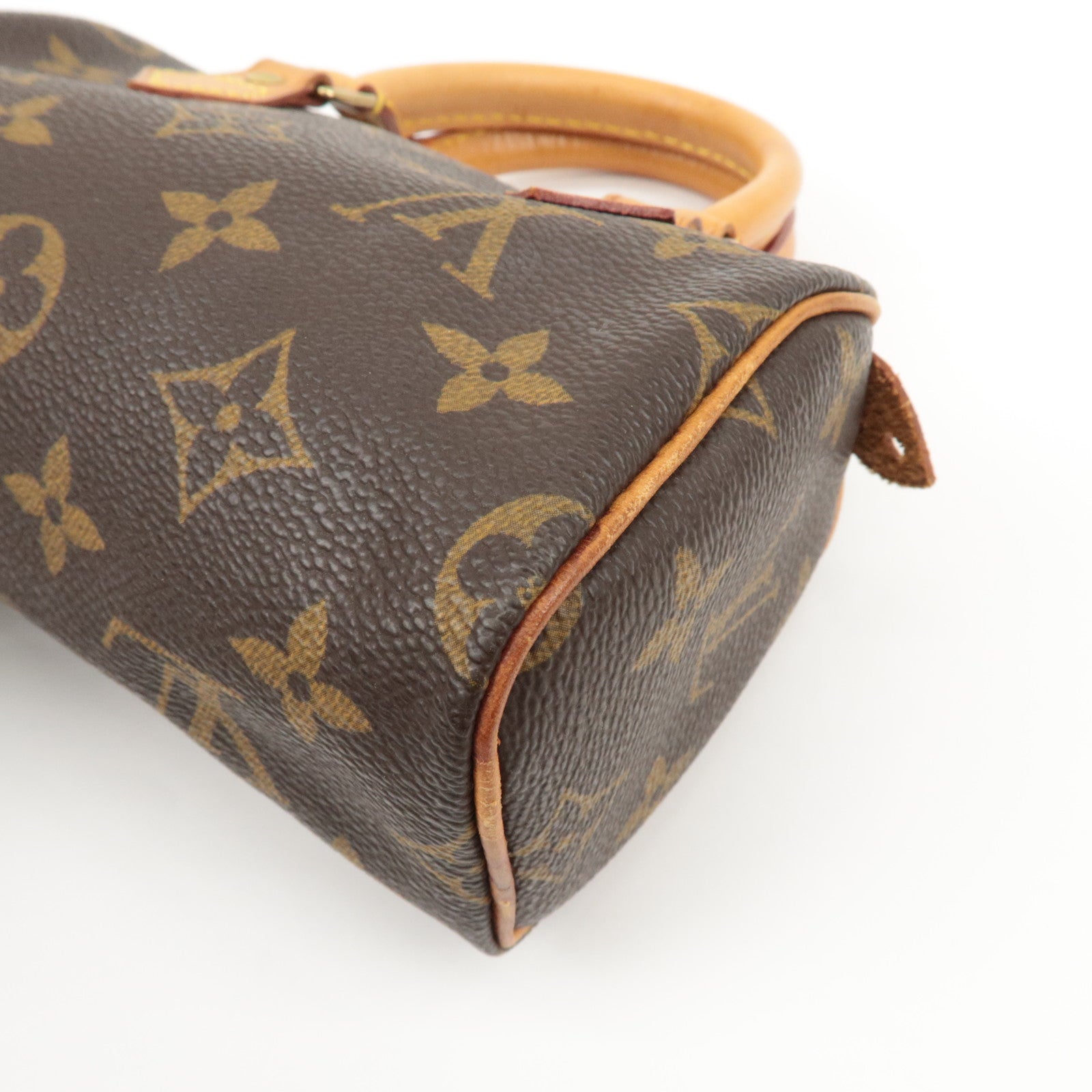 Louis Vuitton Monogram Mini Speedy & Strap M41534 J75010 Used