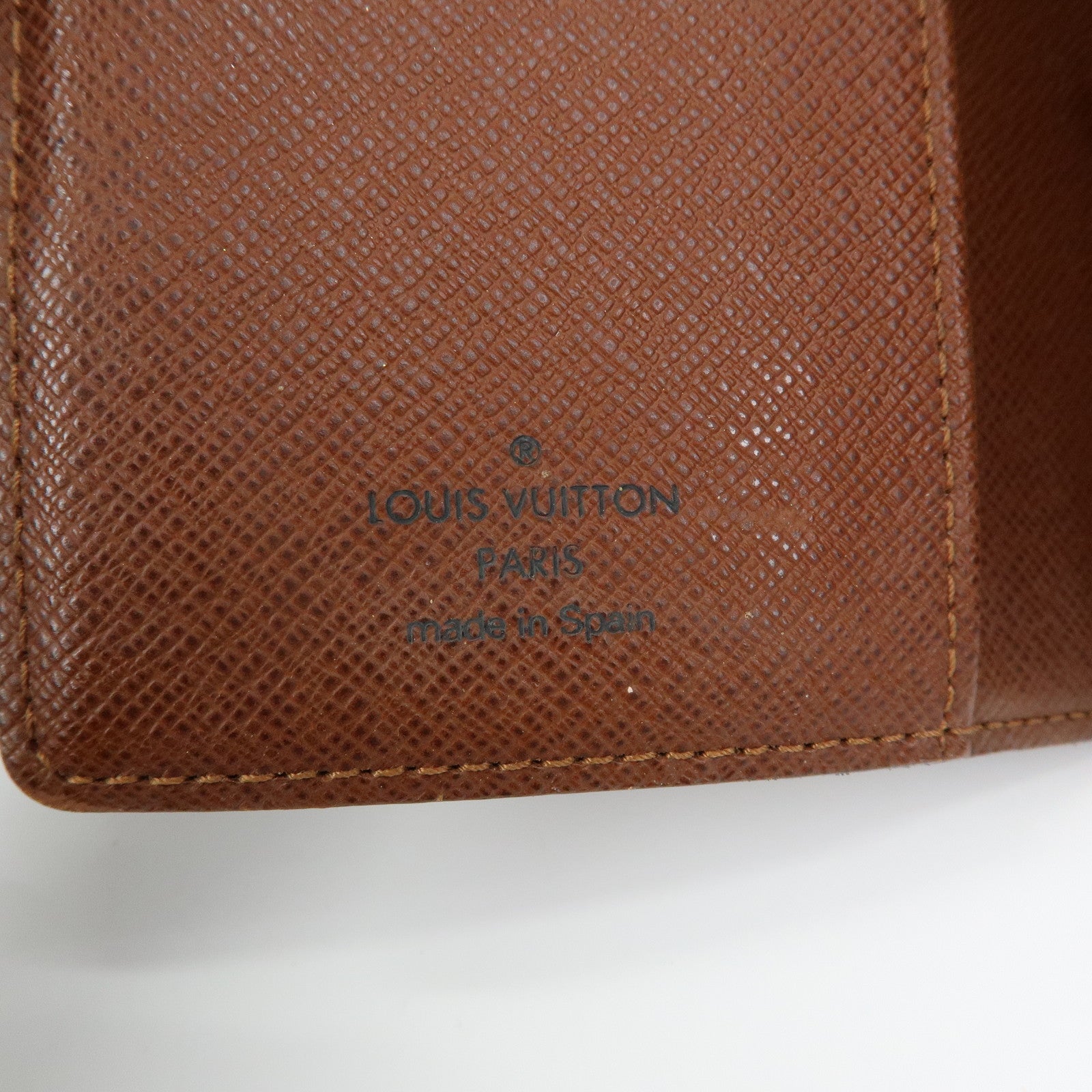 Louis Vuitton Monogram Agenda PM Planner Cover Brown R20005