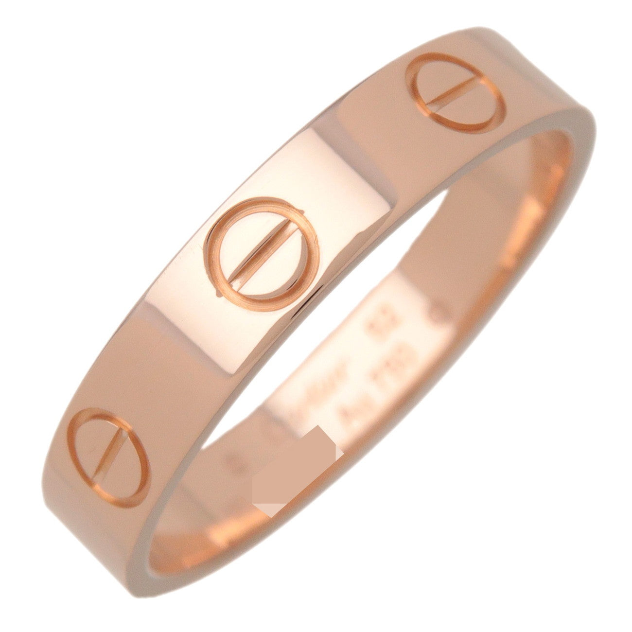 Cartier Mini Love Ring K18 750PG Rose Gold #52 US6 EU52 HK13