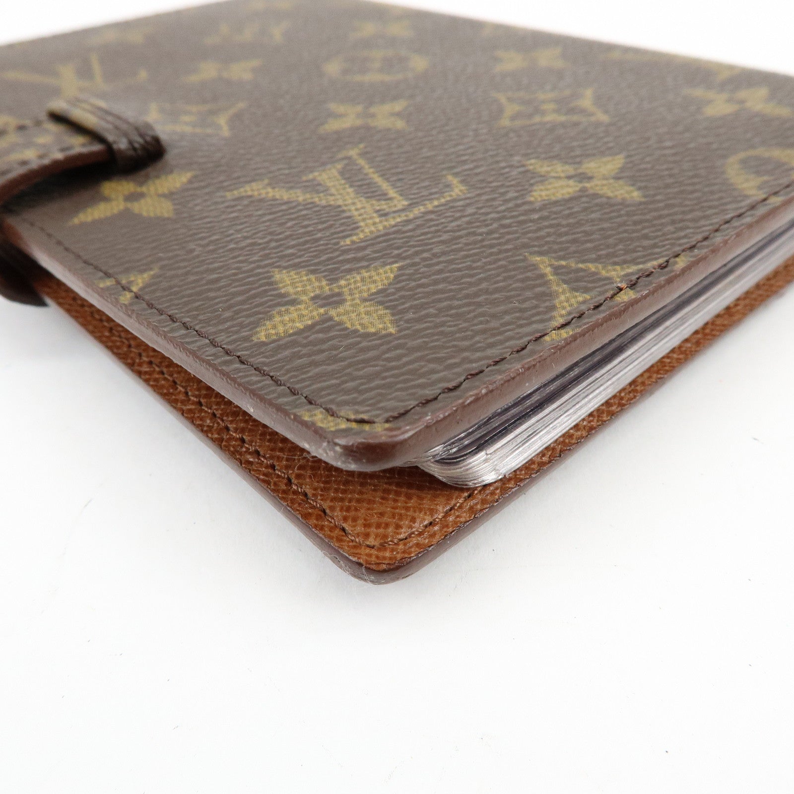 Louis Vuitton Monogram Pochette Photo Picture Holder Brown M58817