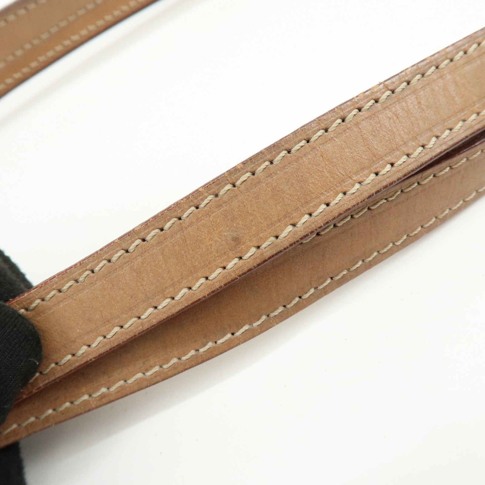 CELINE Macadam PVC Leather Tote Bag Shoulder Bag Brown