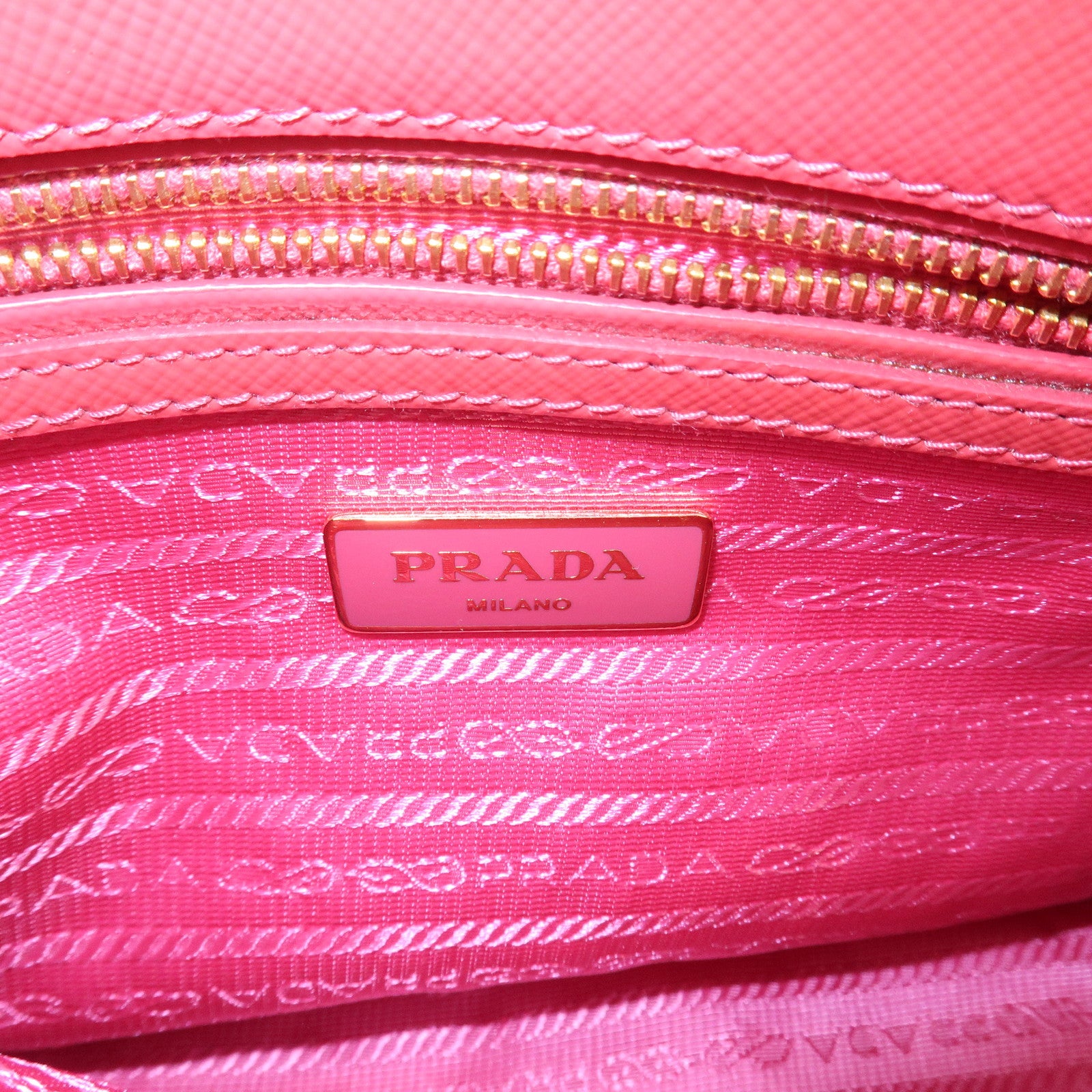 PRADA Promenade Small Saffiano 2Way Hand Shoulder Bag BL0838
