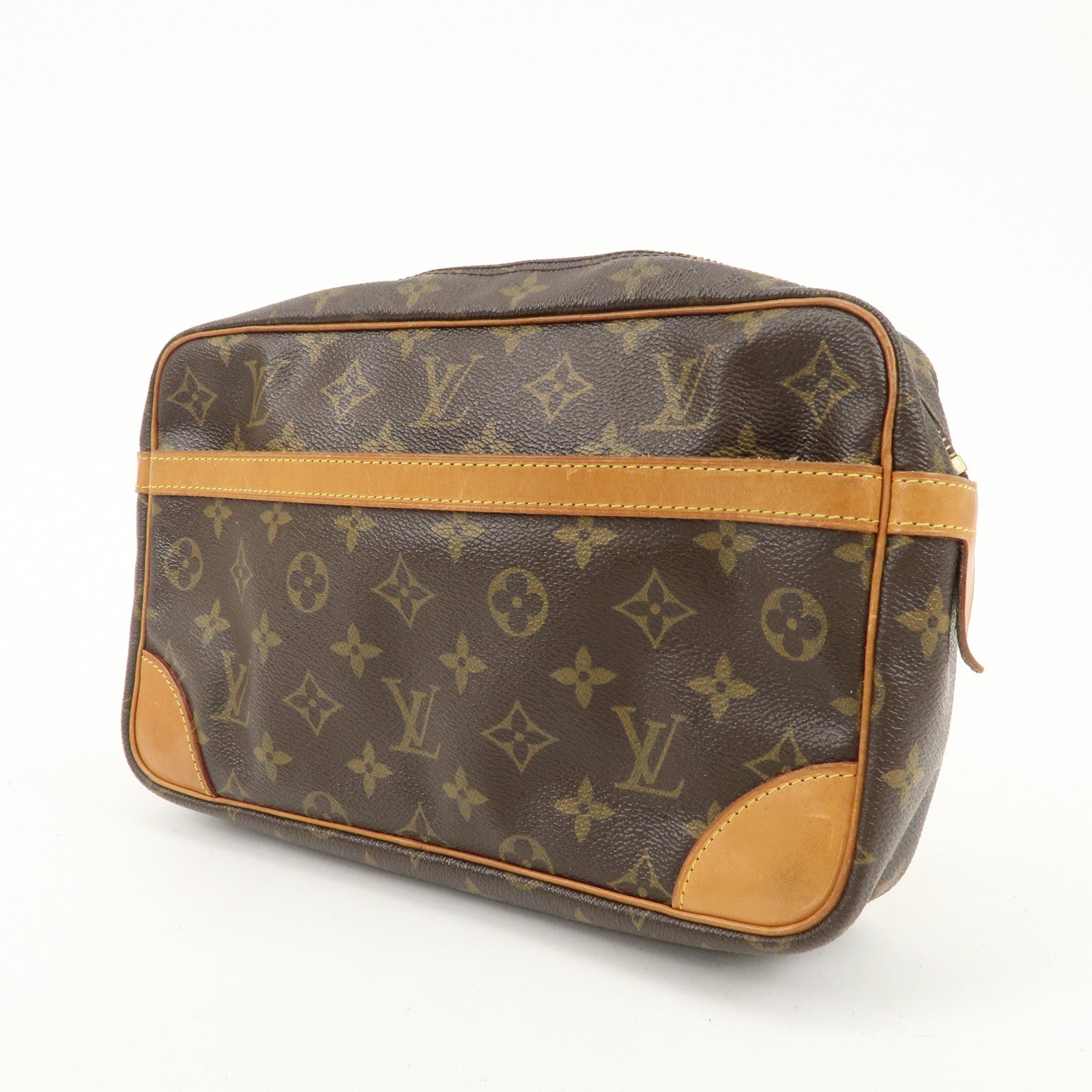 Louis Vuitton Monogram Compiegne 28 Pouch Clutch Bag M51845 Used