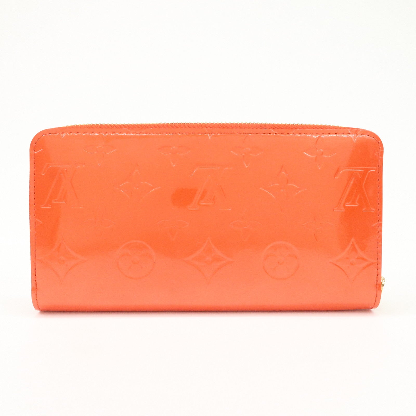 Louis Vuitton Monogram Vernis Leather Round Zippy Wallet M93724 Used