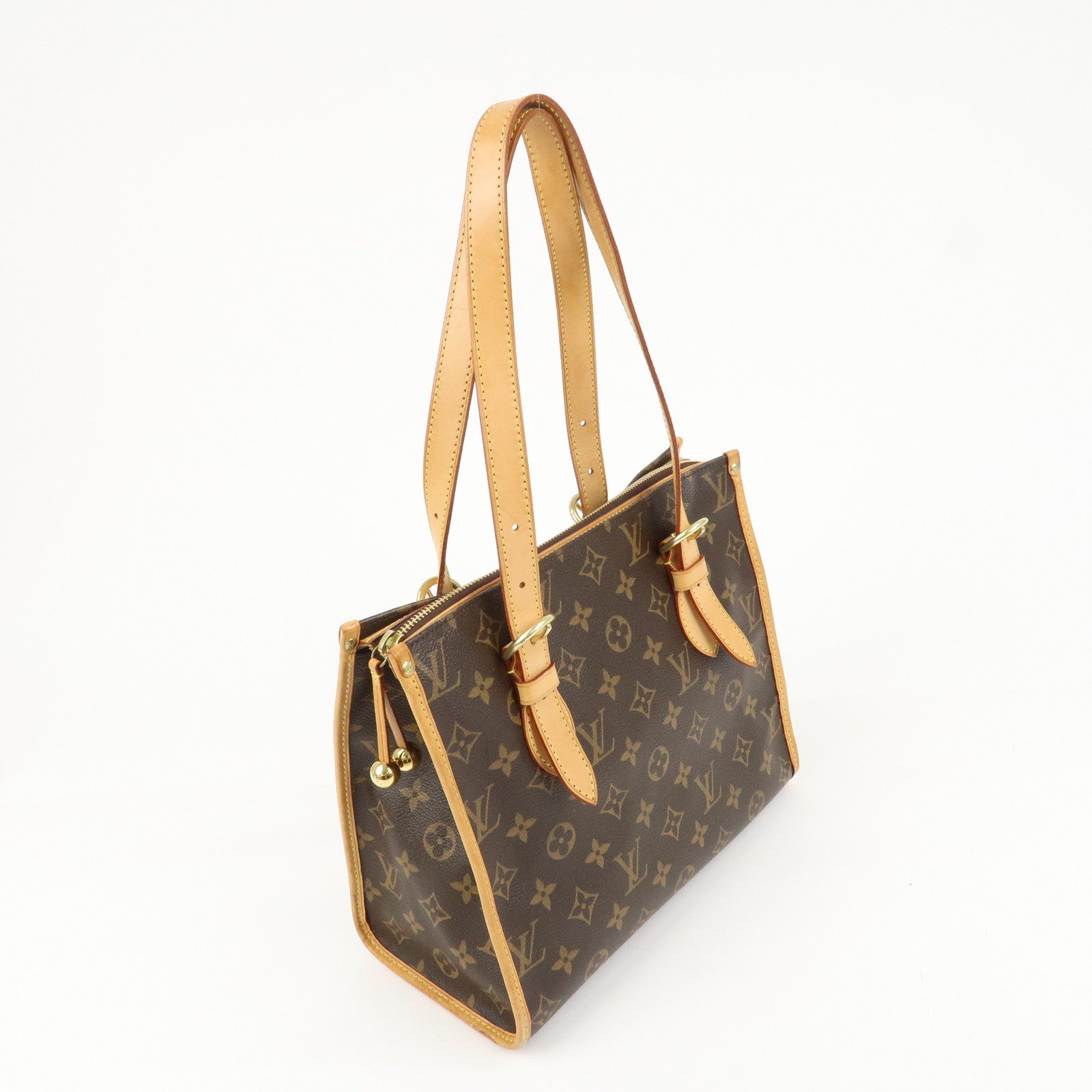 Louis Vuitton Monogram Popincourt Haut Shoulder Bag Brown M40007