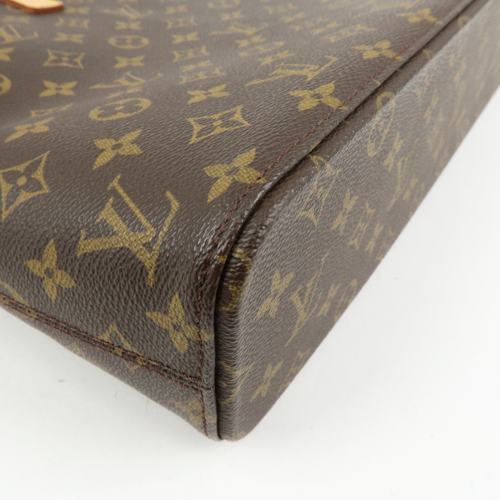 Louis Vuitton Monogram Luco Tote Bag Shoulder Bag Brown M51155