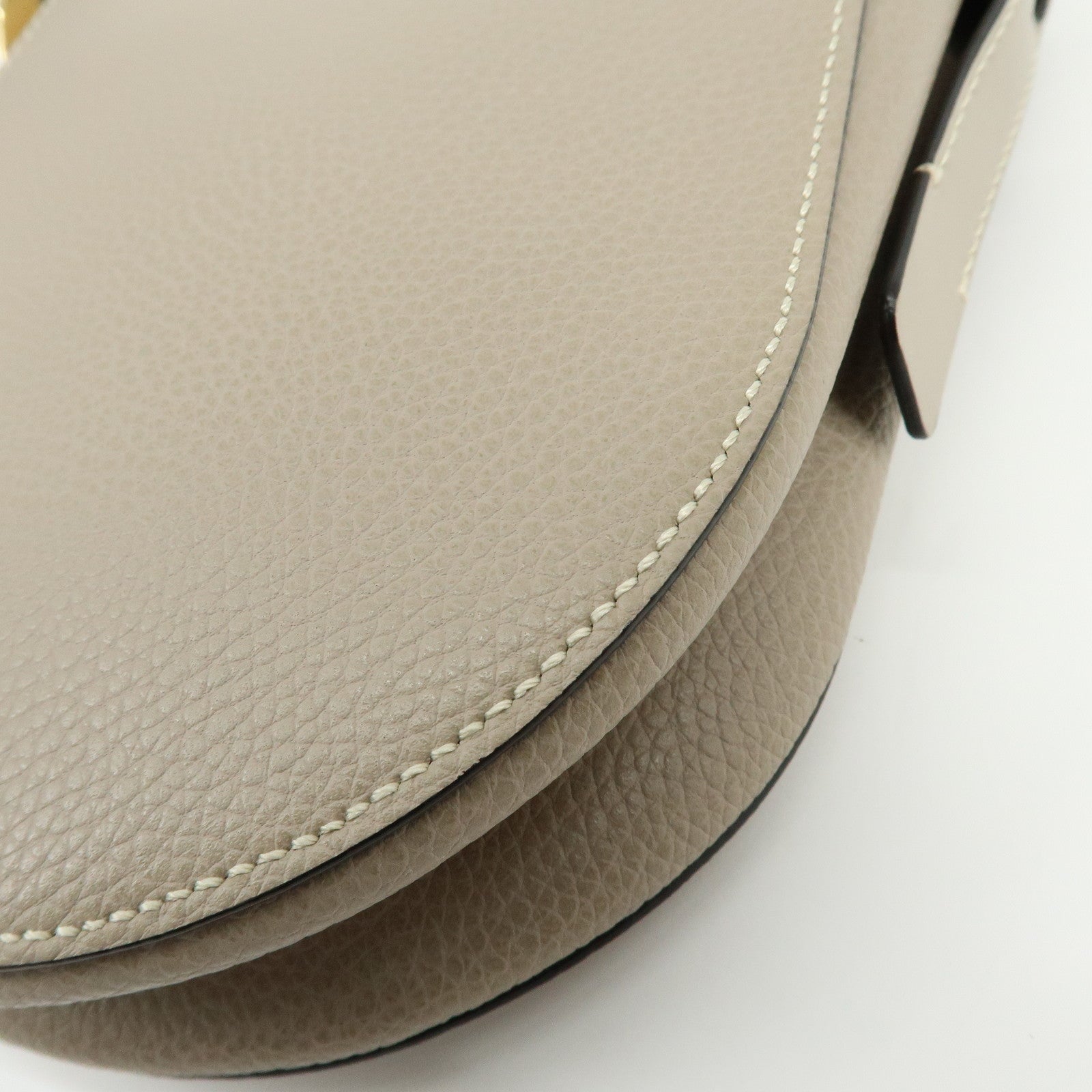 Chloe Darryl Calf Leather Shoulder Bag Crossboday Bag Greige