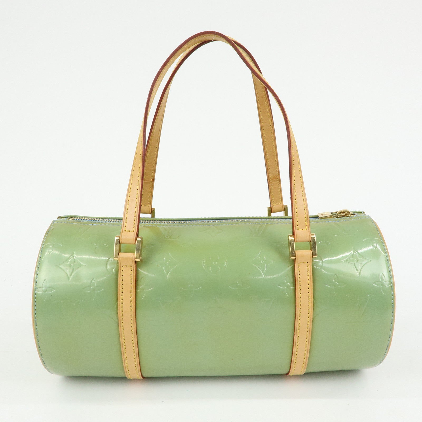Louis Vuitton Monogram Vernis Bedford Hand Bag Baby Blue M91007