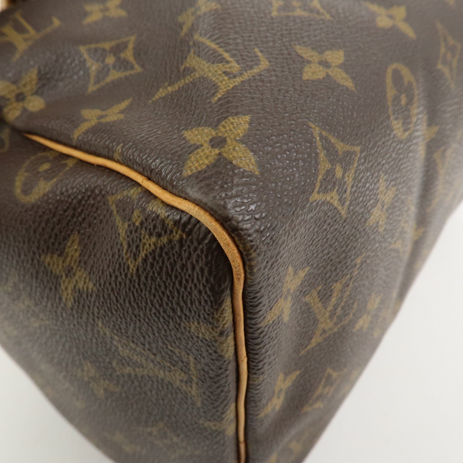Louis Vuitton Monogram Speedy 30 Boston Bag Hand Bag Brown M41526