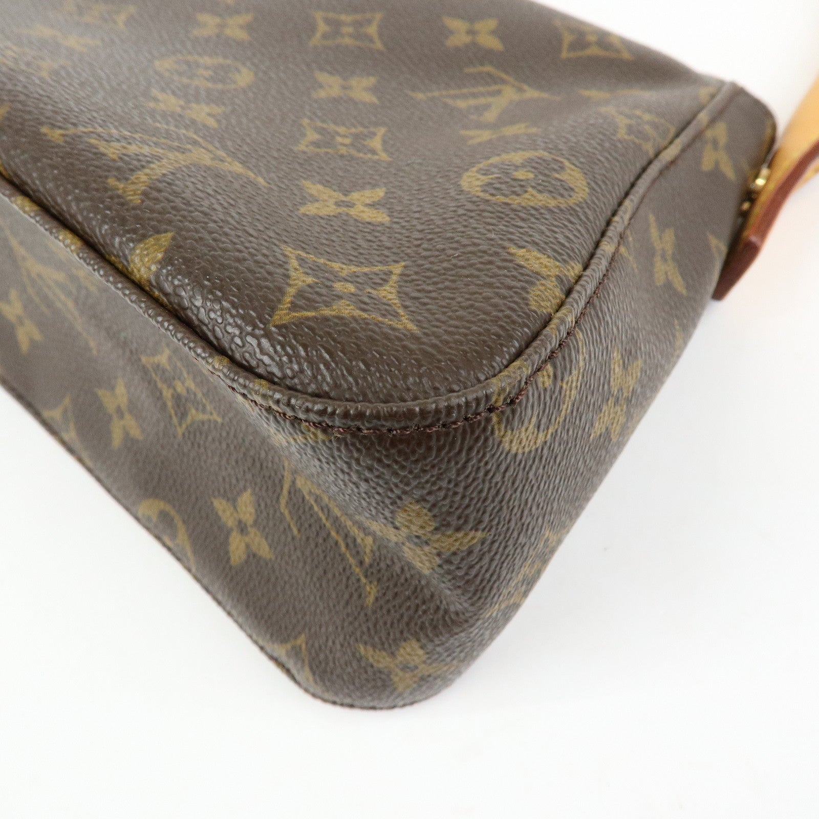 Louis Vuitton Monogram Mini Looping Shoulder Bag Brown M51147