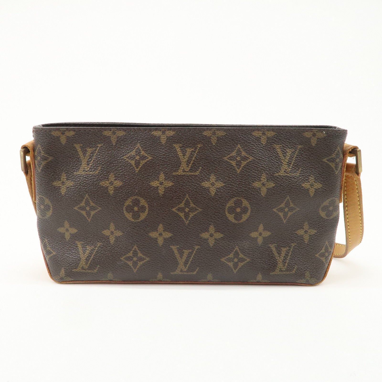 Louis Vuitton Monogram Trotteur Shoulder Bag Brown M51240