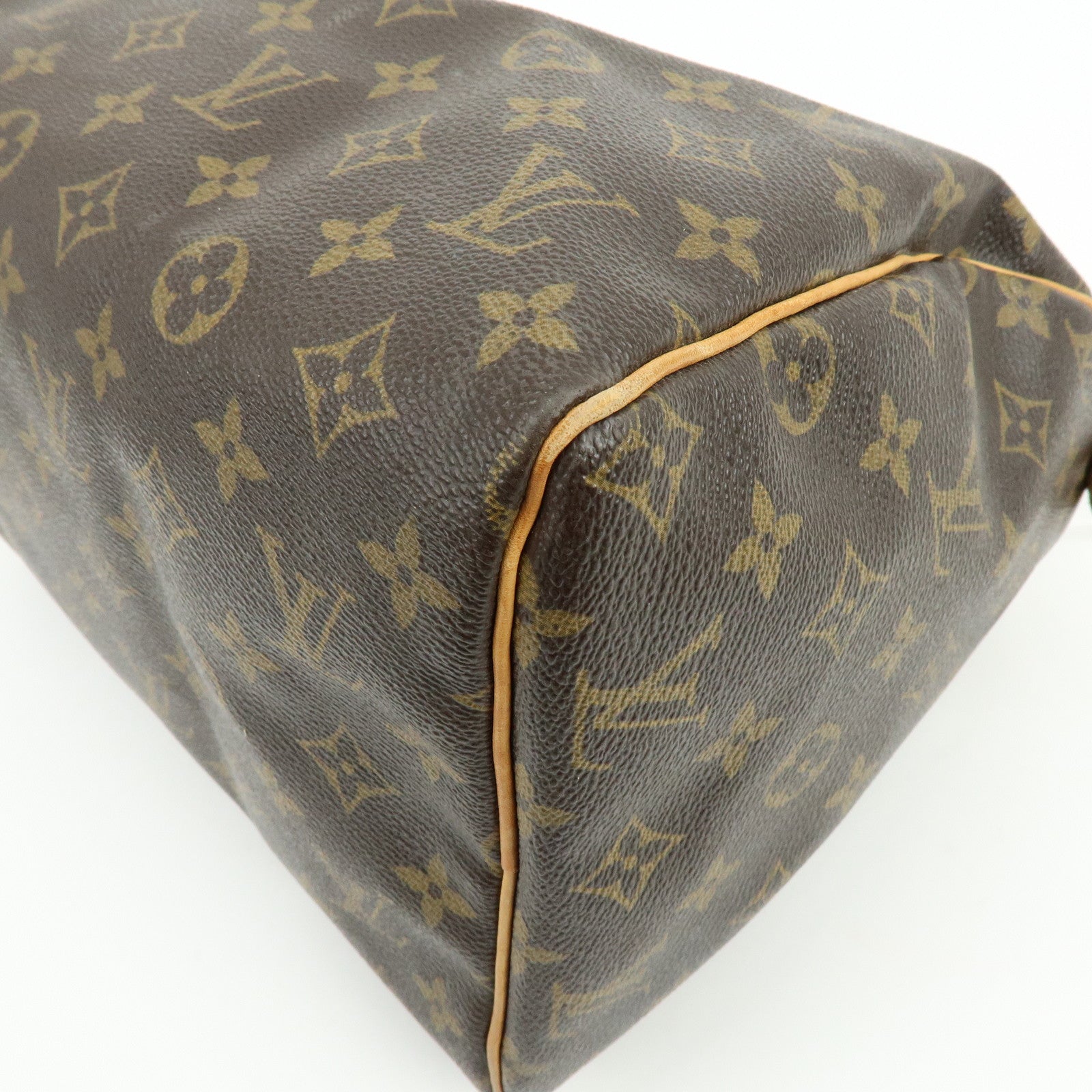 Louis Vuitton Monogram Speedy 30 Boston Bag Hand Bag Brown M41526