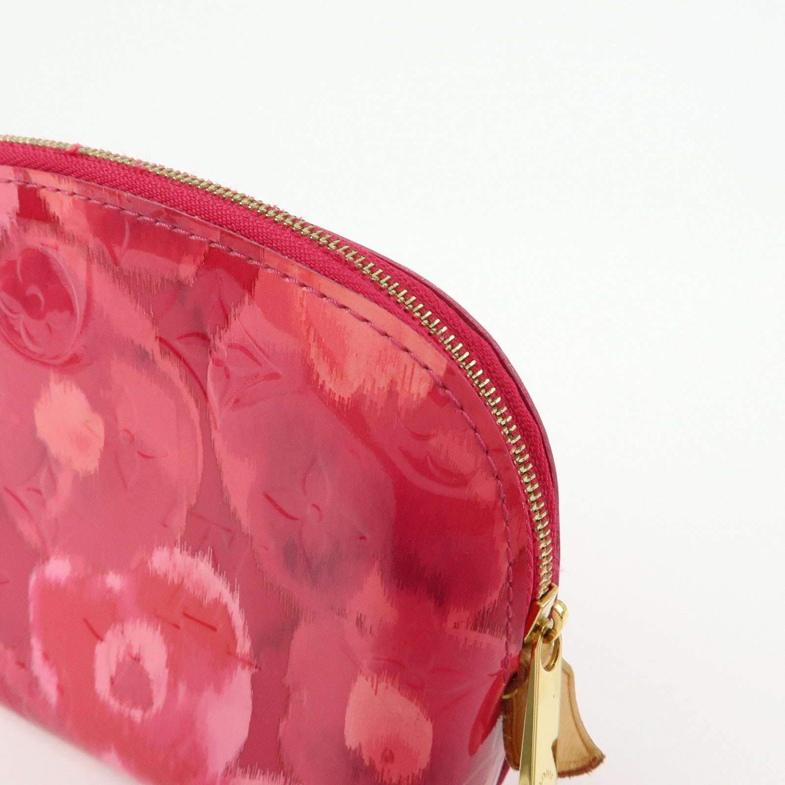 Louis Vuitton Monogram Vernis Archipel Ikat Flower Pouch M90045