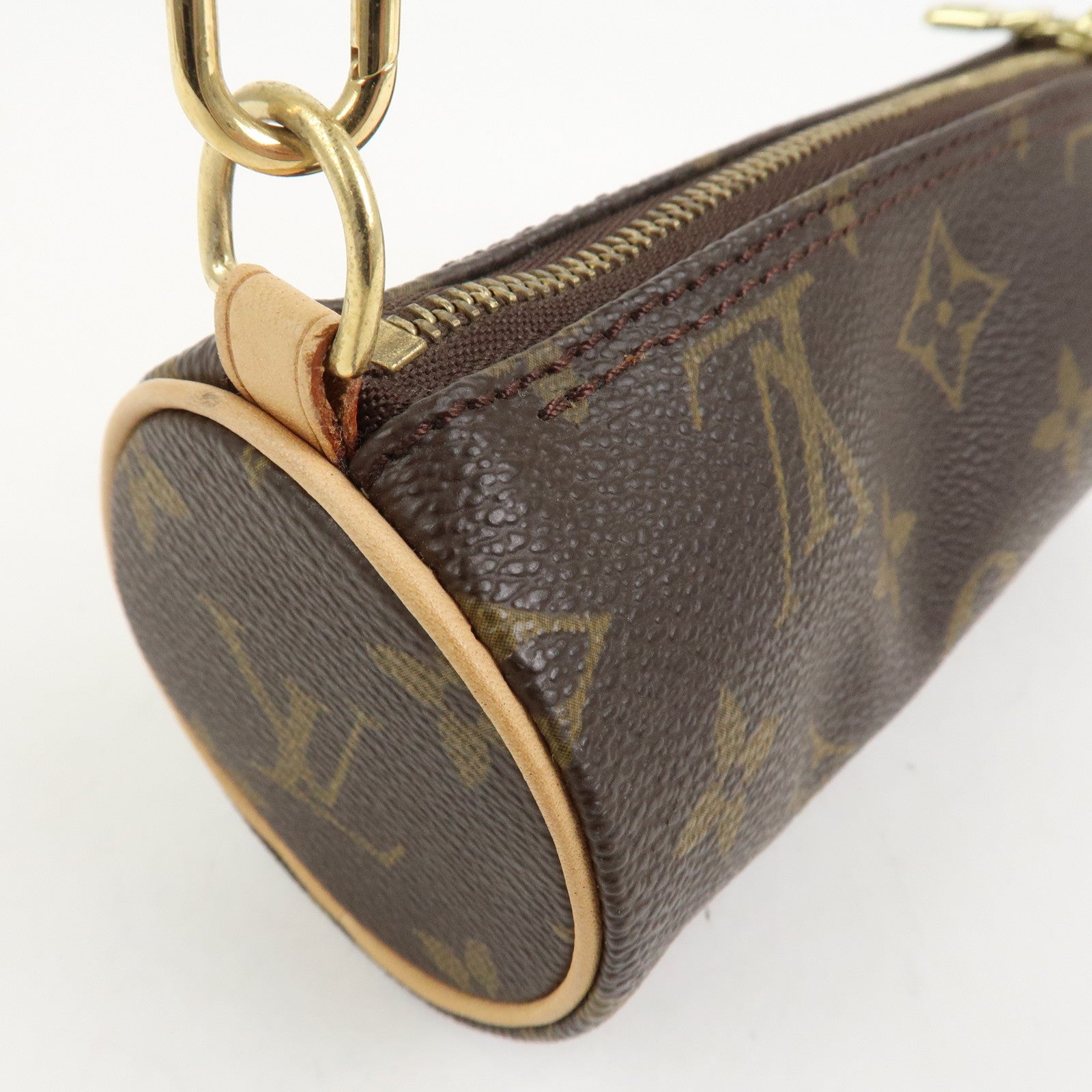 Louis Vuitton Monogram Mini Pouch for Papillon Bag Brown New Style