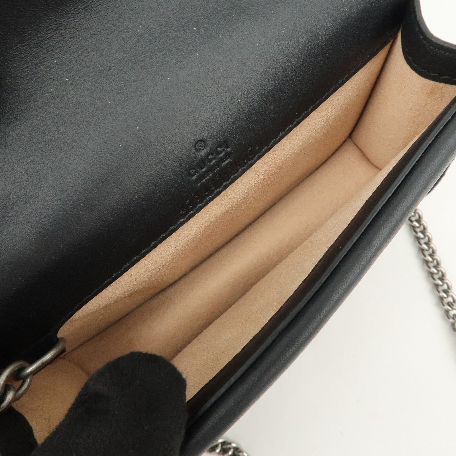 GUCCI Dionysus Super Mini Bag Velvet Chain Shoulder Bag 476432