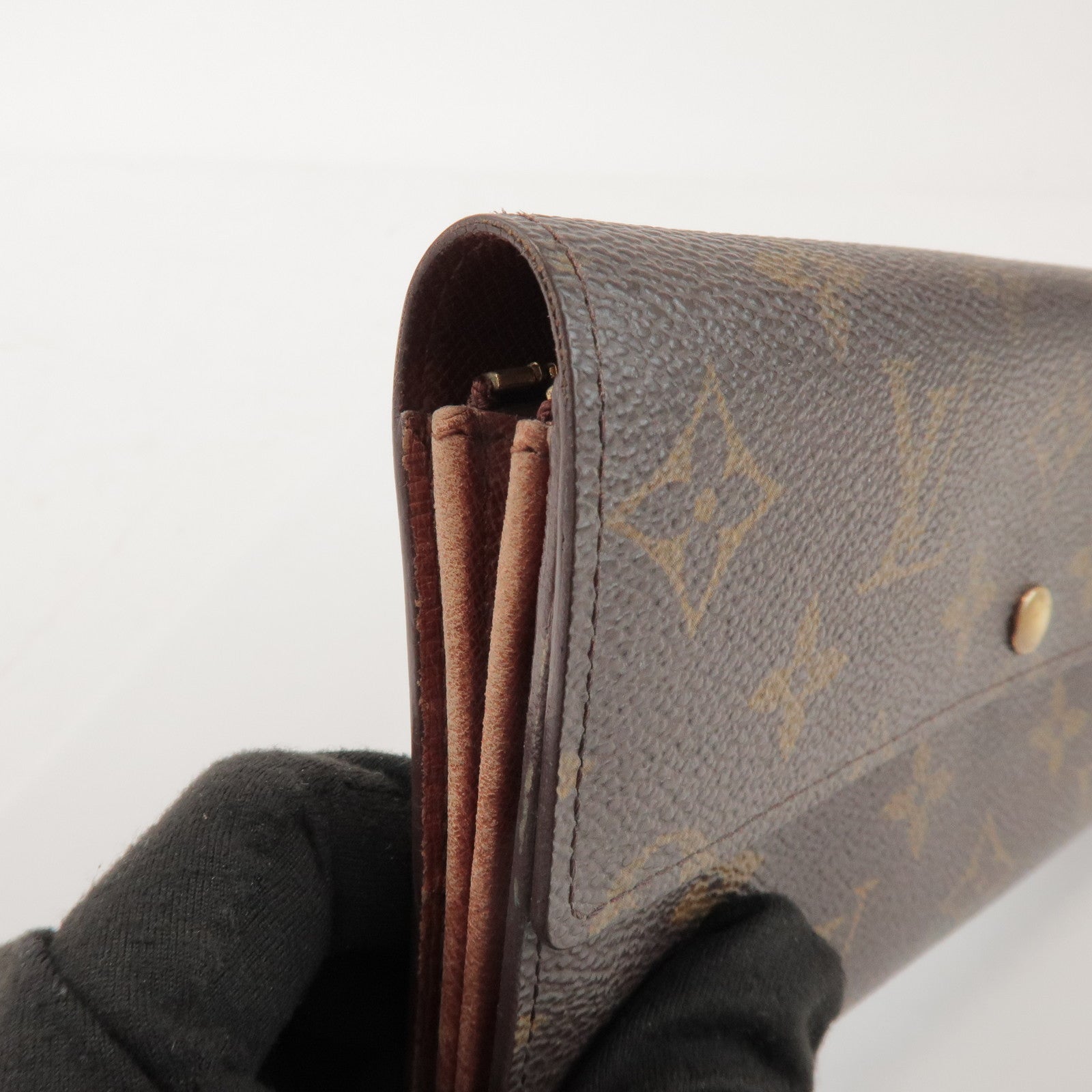 Louis Vuitton Monogram Pochette Porte Monnaie Credit Wallet M61725