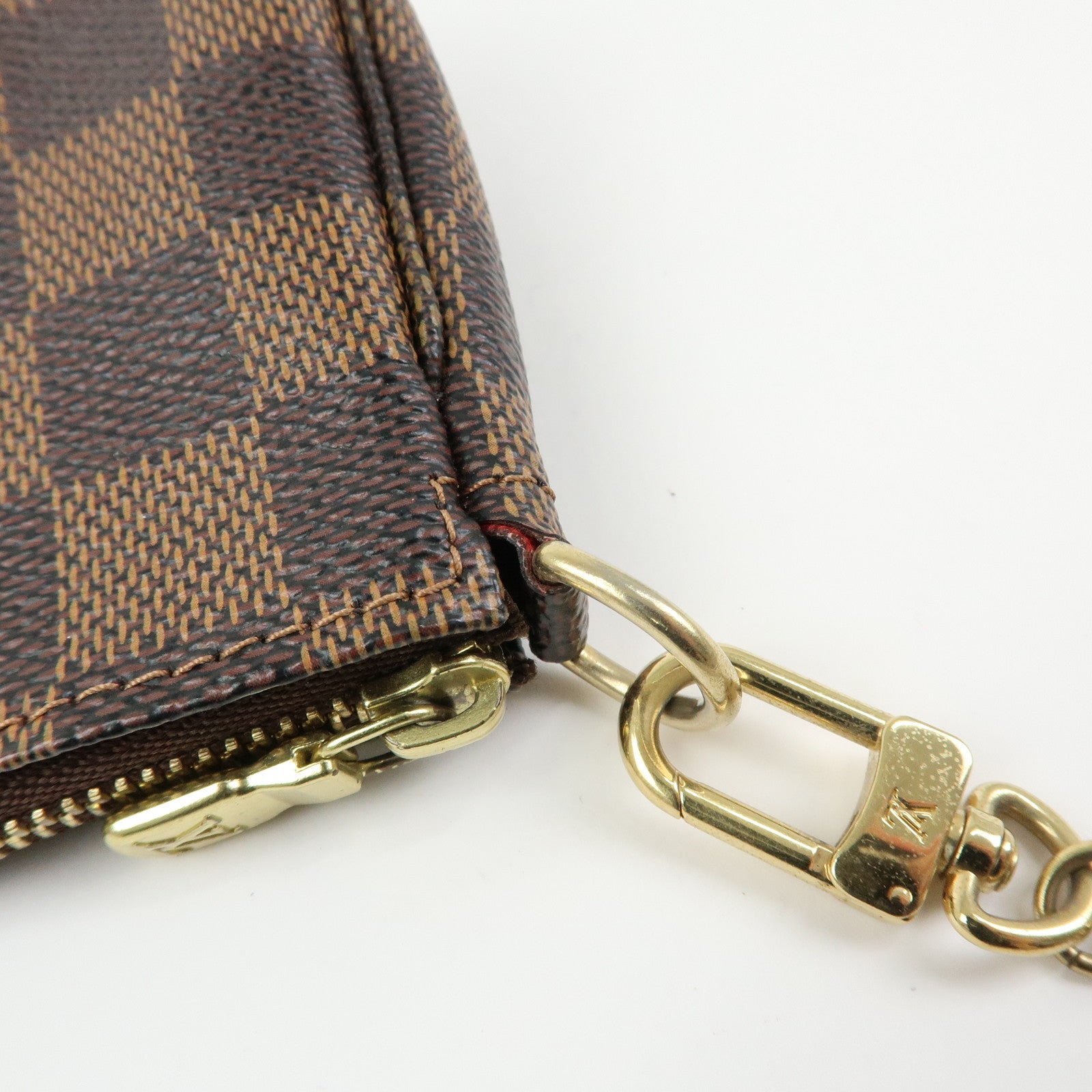 Louis Vuitton Damier T&B Mini Pochette Accessoires Pouch N58011