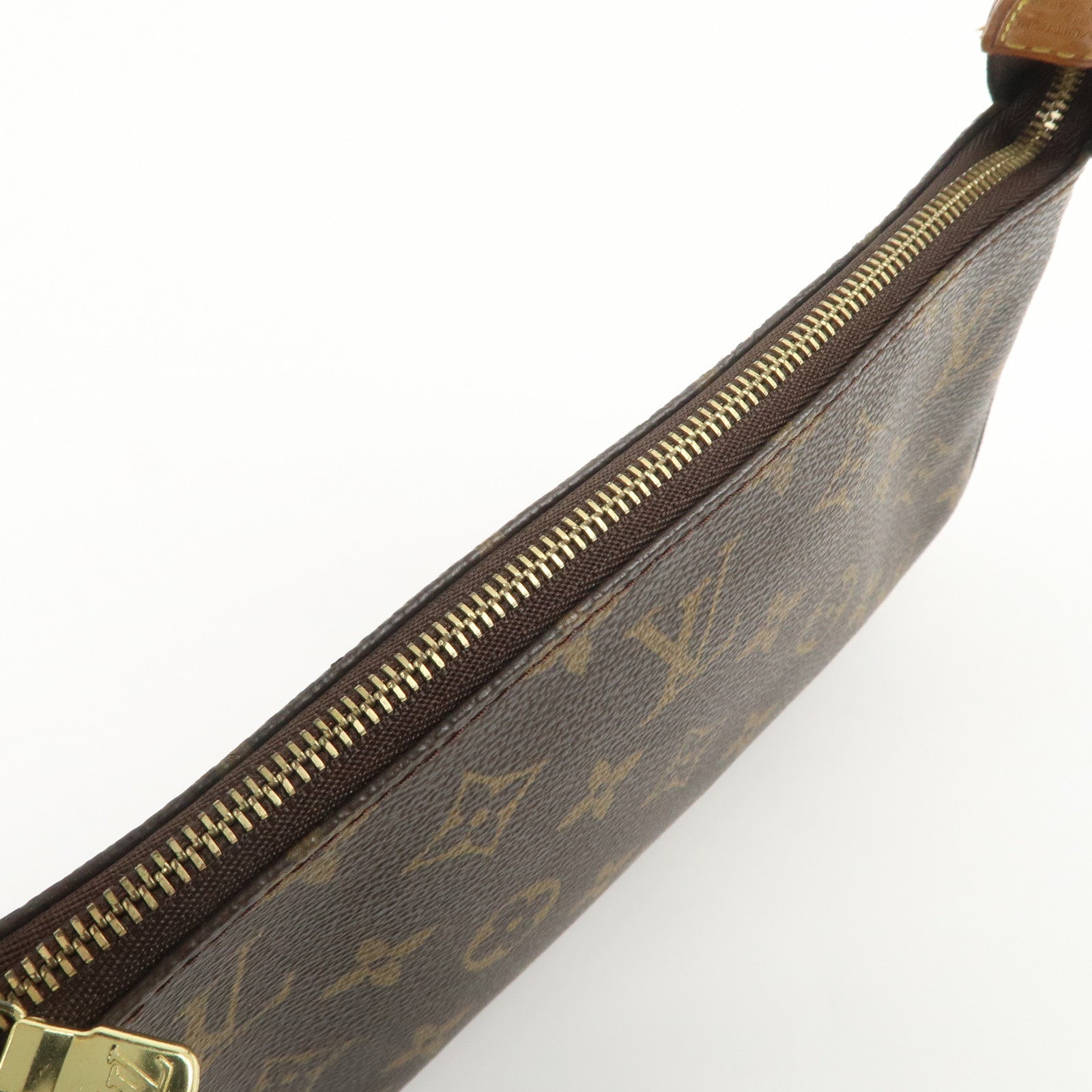 Louis Vuitton Monogram Pochette Accessoires Pouch Hand Bag M51980