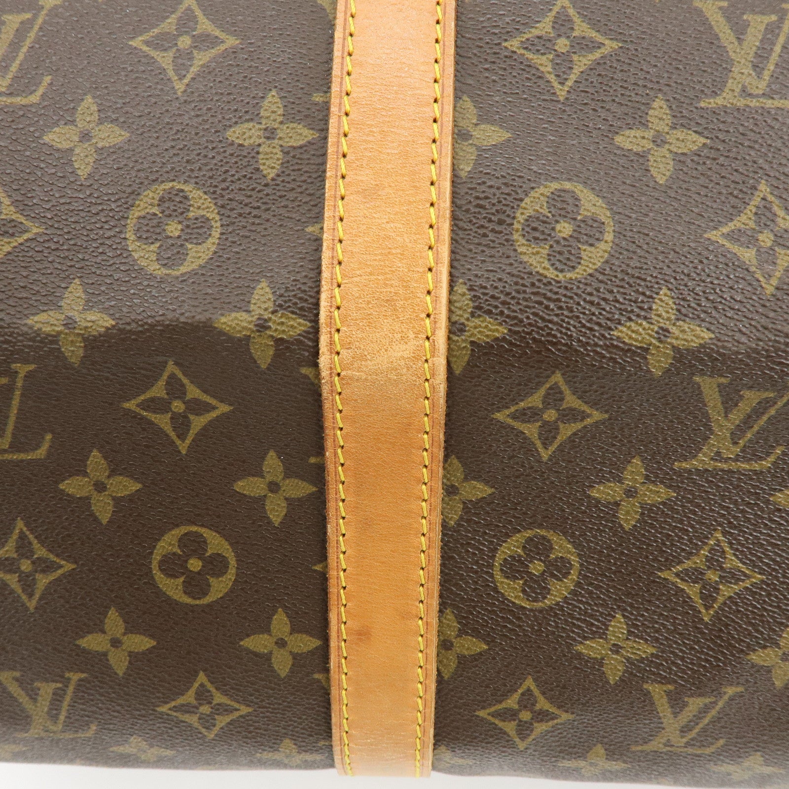 Louis Vuitton Monogram Keep All Bandouliere 60 Boston Bag M41412