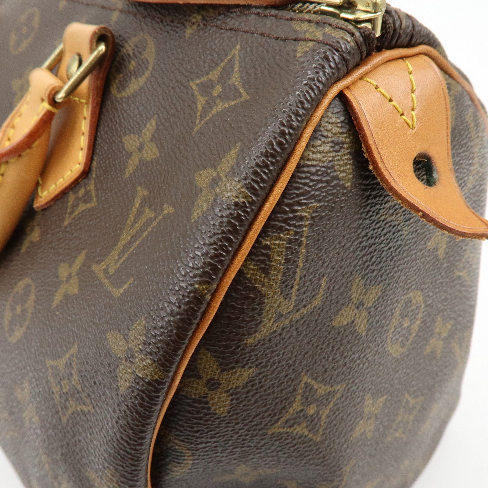 Louis Vuitton Monogram Speedy 30 Boston Bag Hand Bag Brown M41526