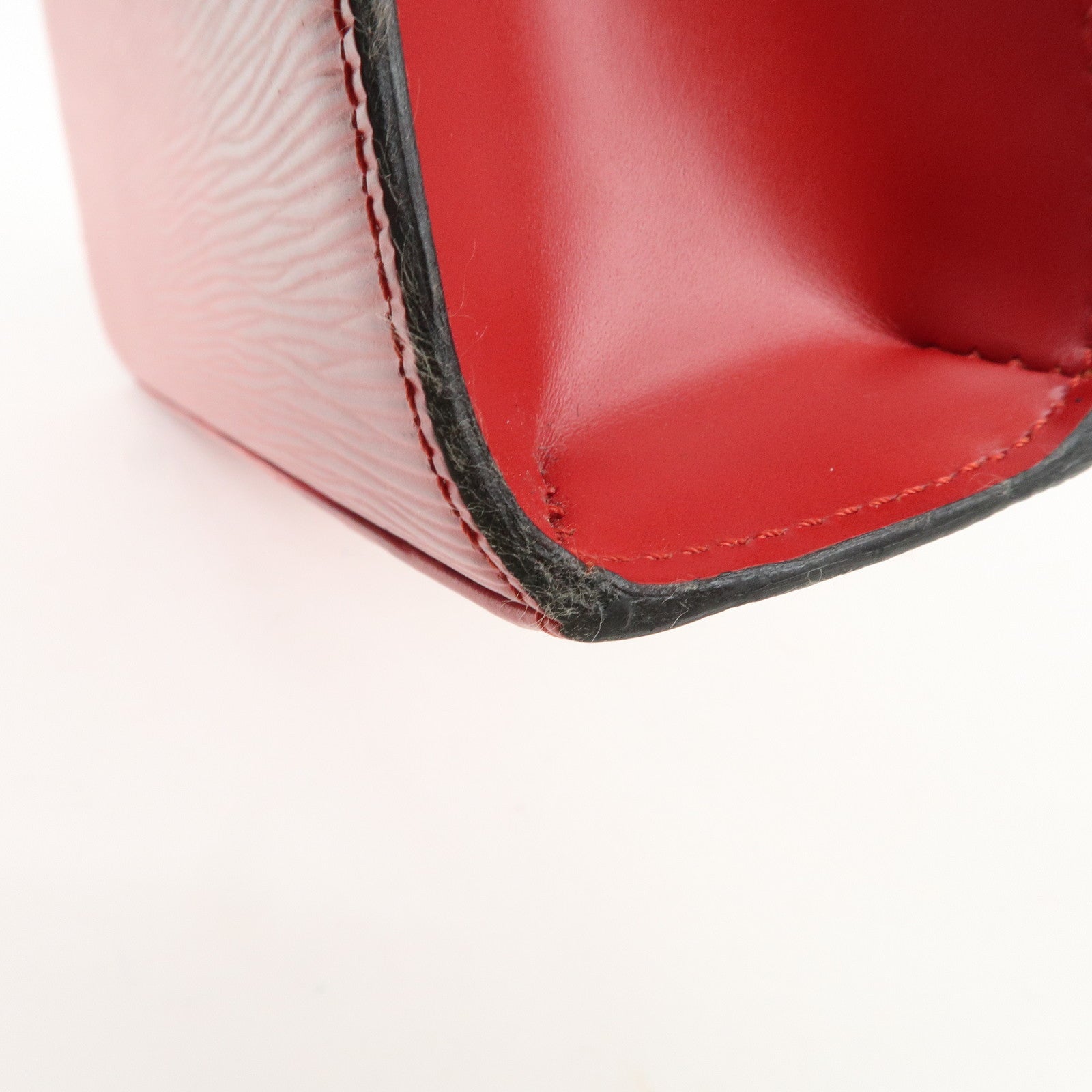 Louis Vuitton Epi Leather Marceau Hand Bag Castilian Red M52377
