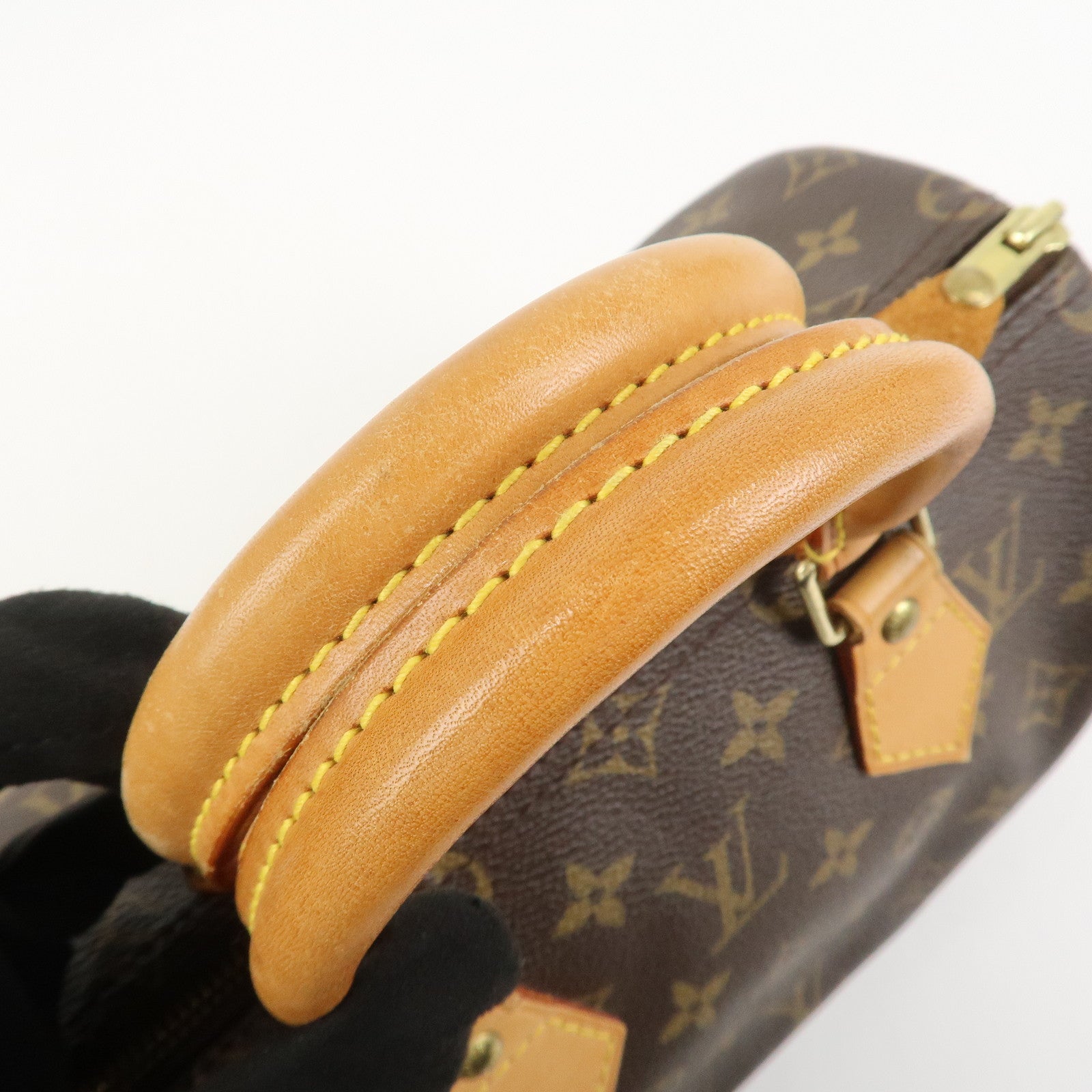 Louis Vuitton Monogram Speedy 25 Boston Bag Hand Bag Brown M41528