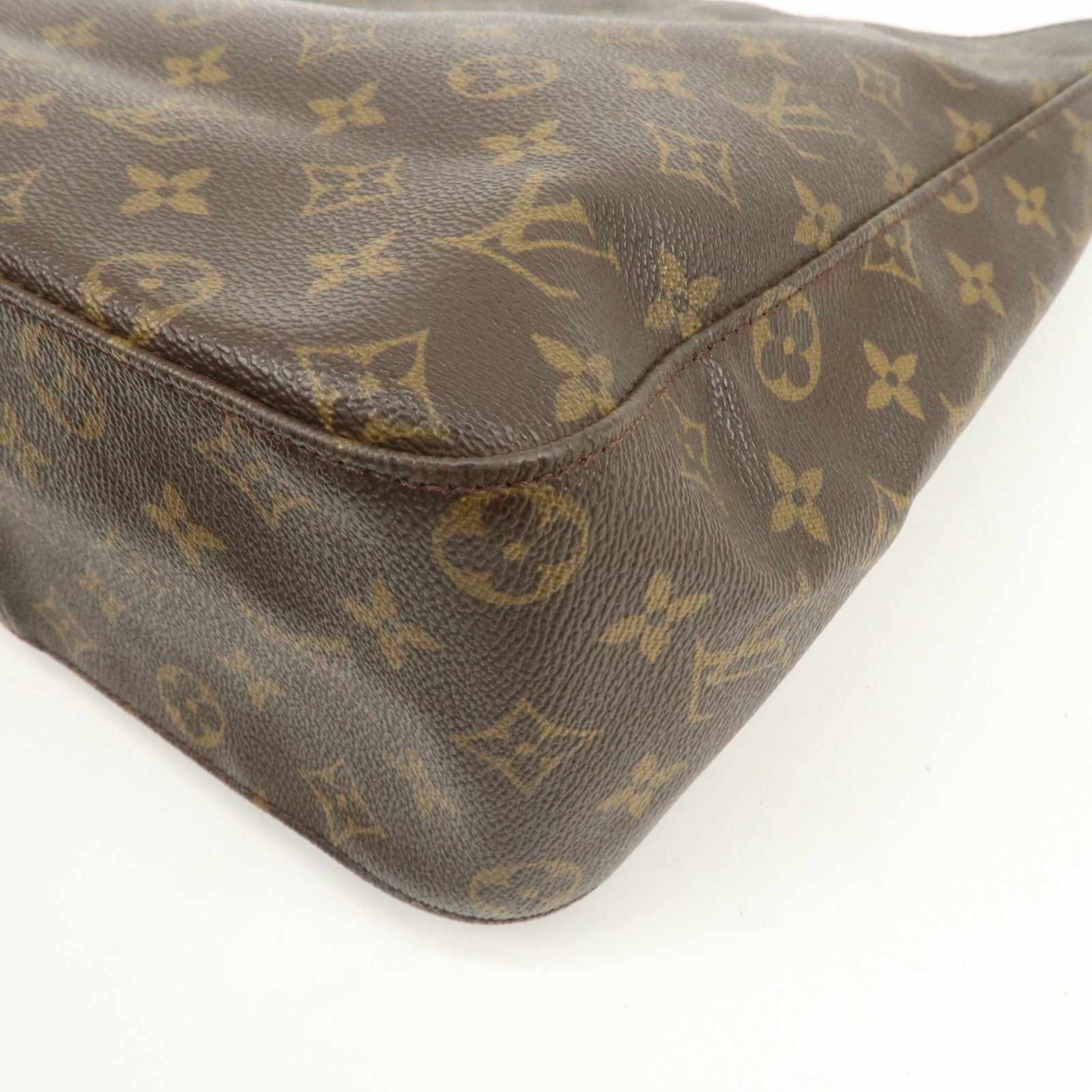Louis Vuitton Monogram Looping GM Shoulder Bag Brown M51145
