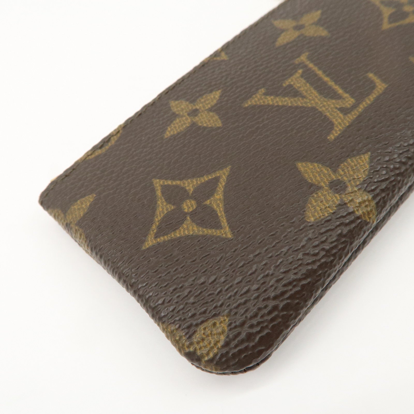 Louis Vuitton Monogram Pochette Cles Coin Case Key Case M62650