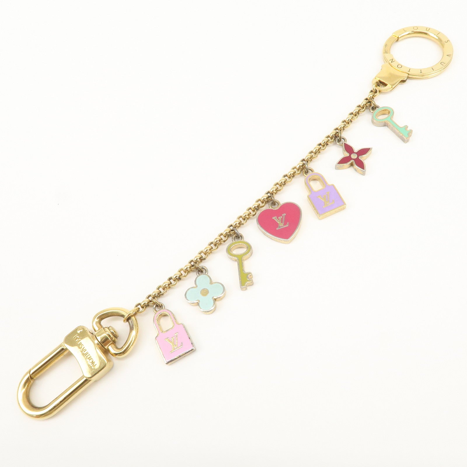 Louis Vuitton Monogram Porte Cles Chaine Pretty Bag Charm M66131