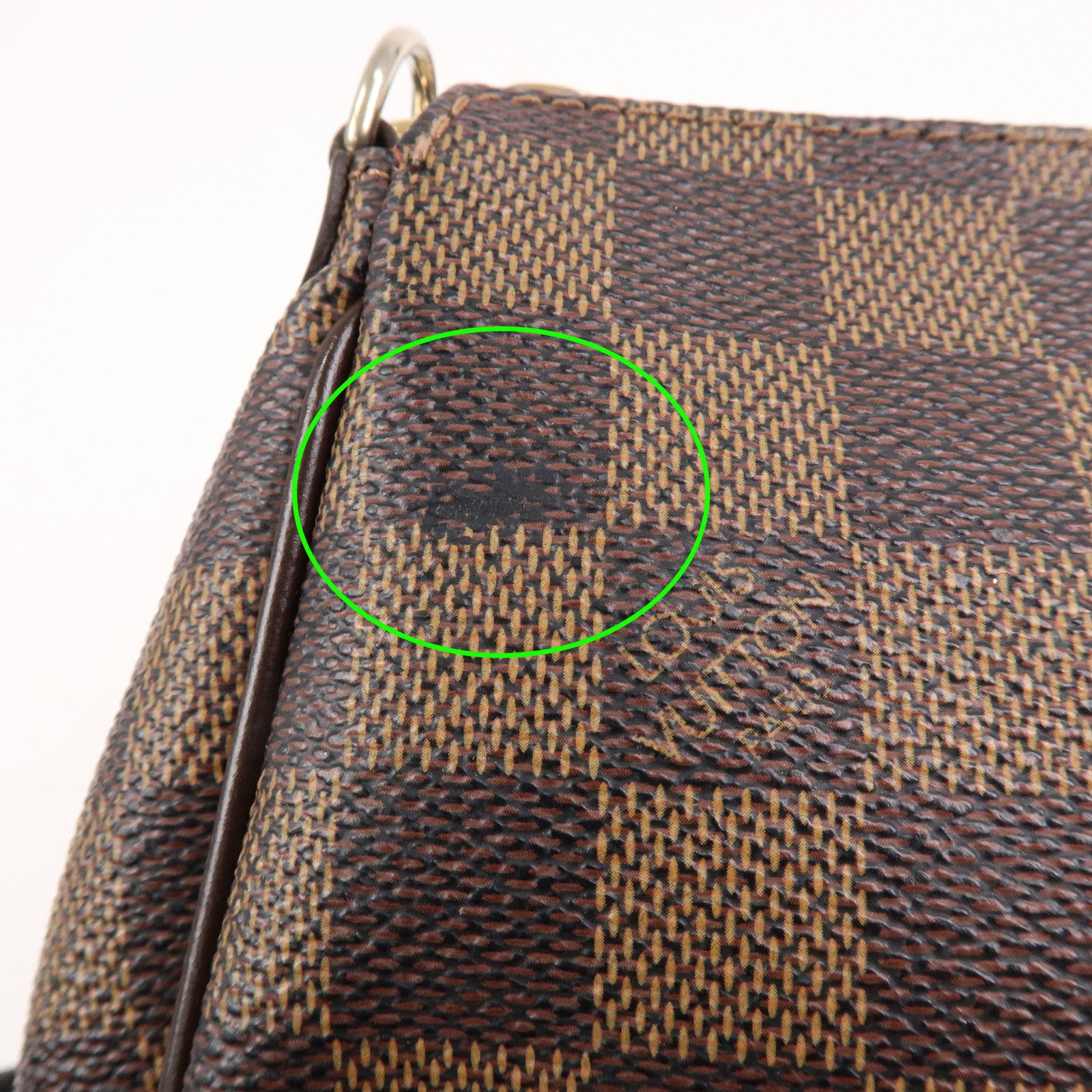 Louis Vuitton Damier Eva 2Way Hand Shoulder Bag Damier Ebene N55213