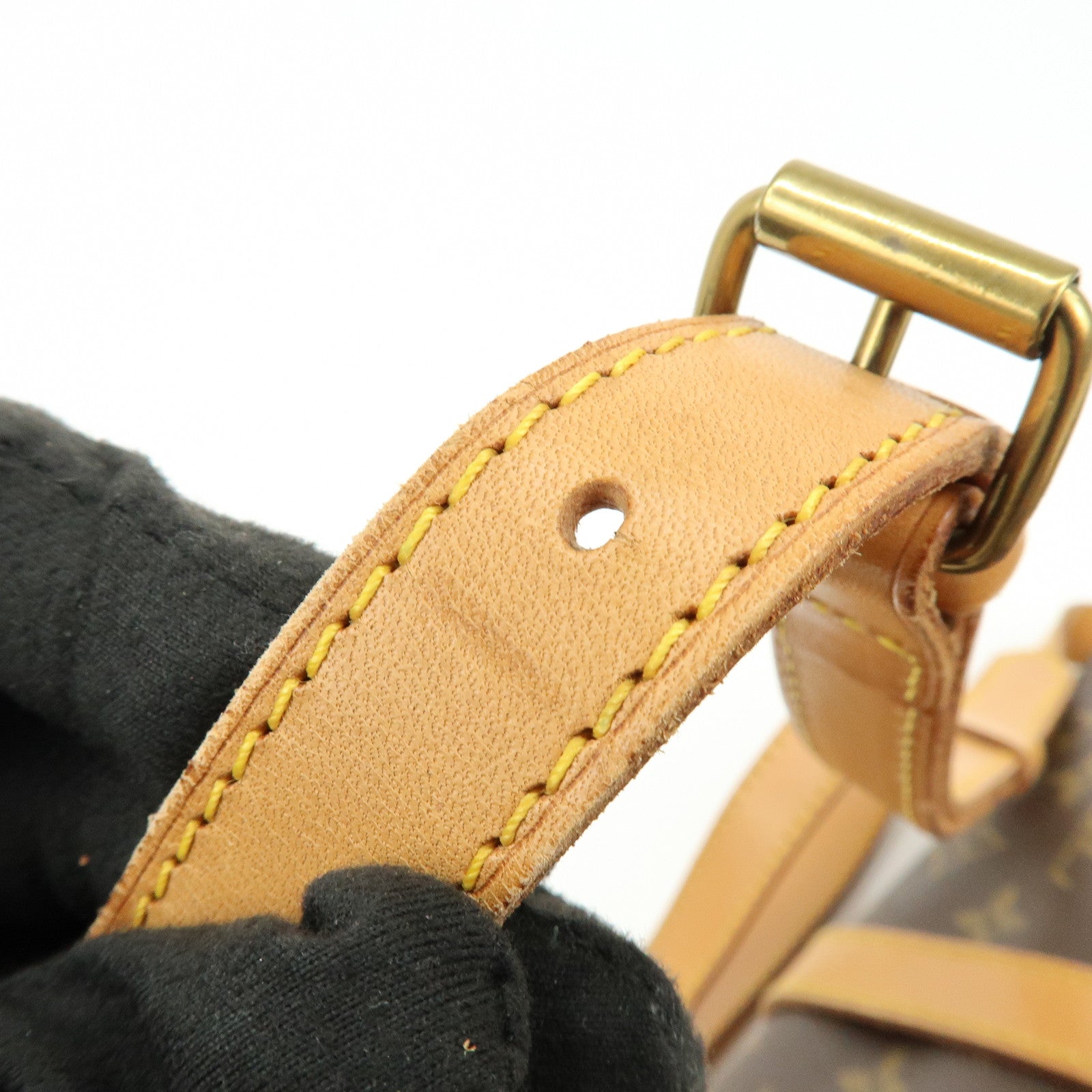 Louis Vuitton Monogram Saumur 30 Canvas Shoulder Bag Brown M42256