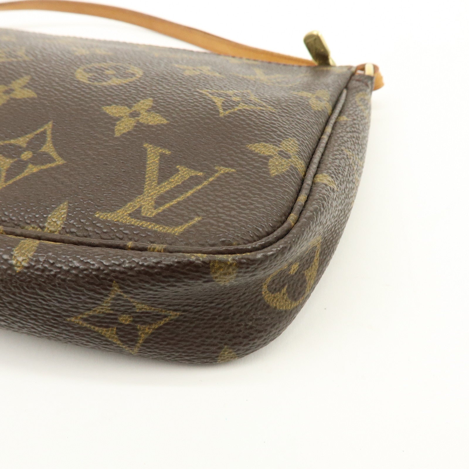 Louis Vuitton Monogram Pochette Accessoires Pouch Hand Bag M51980