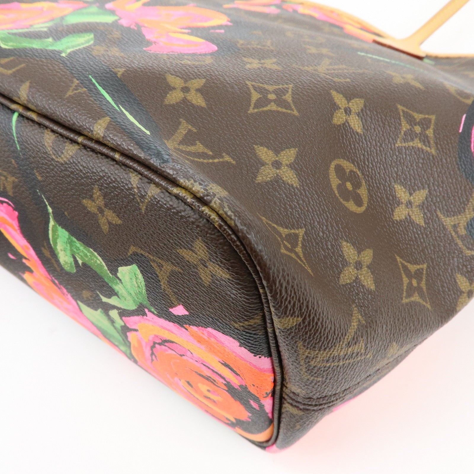 Louis Vuitton Monogram Rose Neverfull MM Tote Shoulder Bag M48613